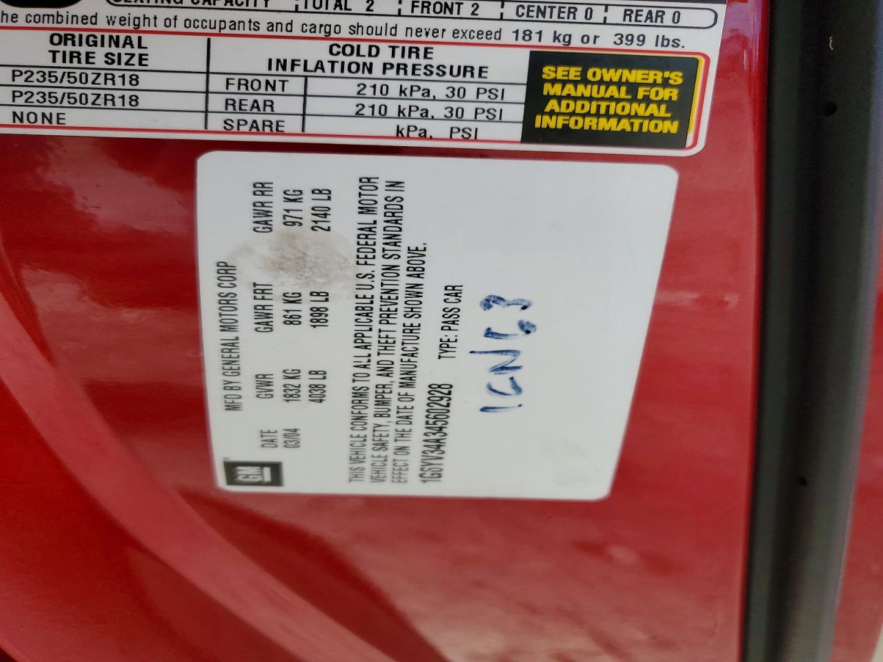 2004 Cadillac Xlr Красный vin: 1G6YV34A345602928