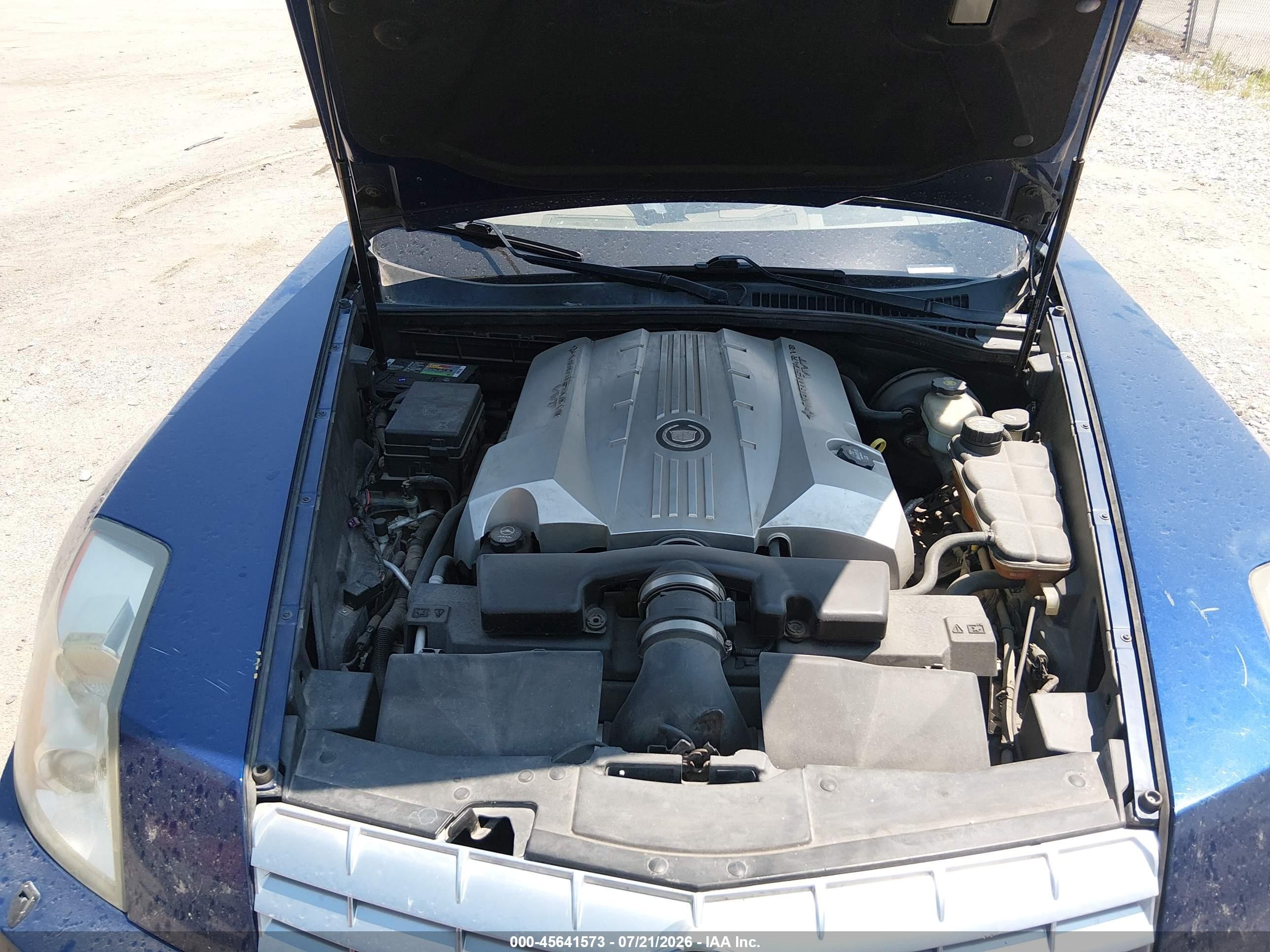 2005 Cadillac Xlr   Синий vin: 1G6YV34A655600351