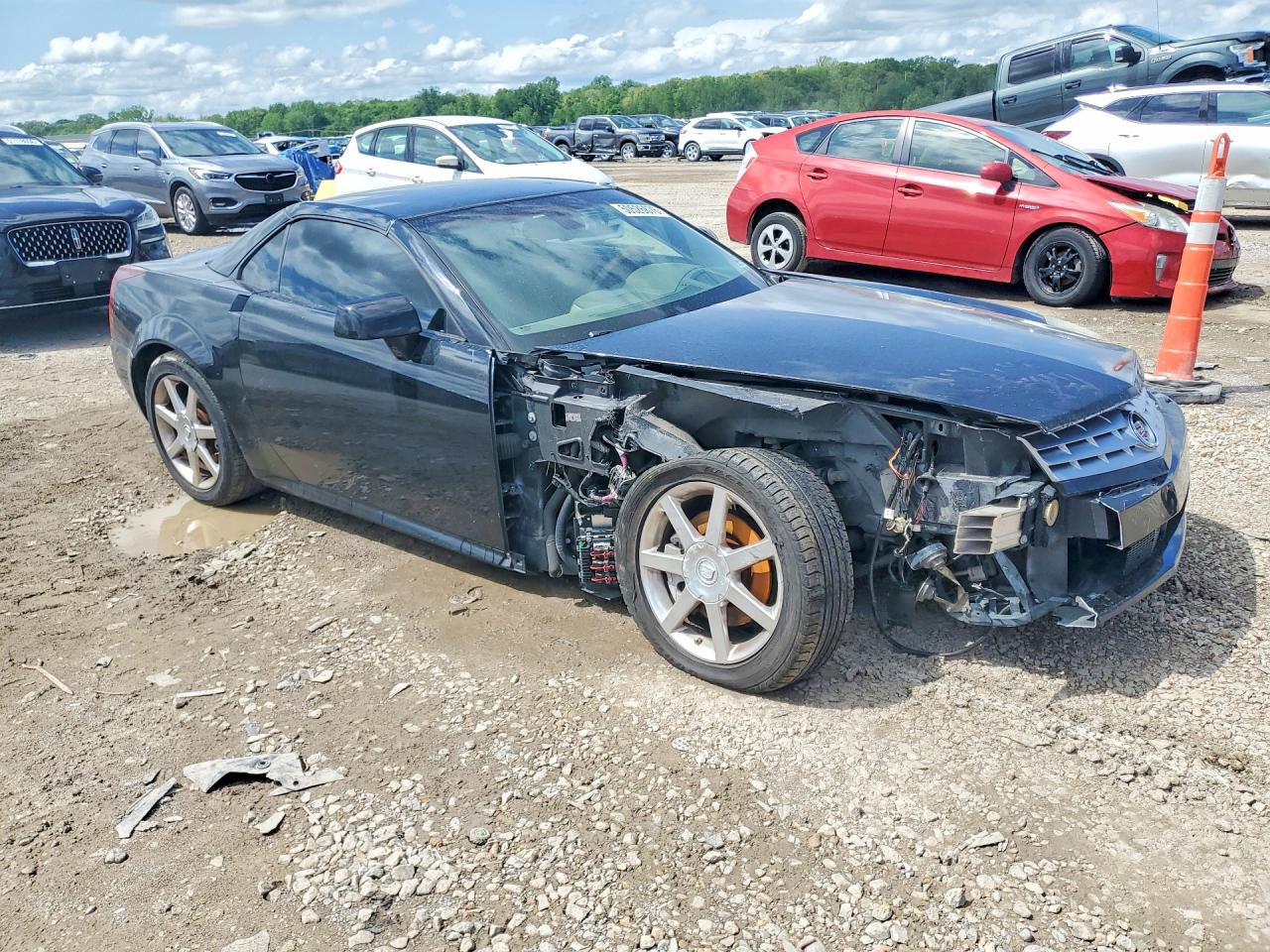 2005 Cadillac Xlr Black vin: 1G6YV34A755601797