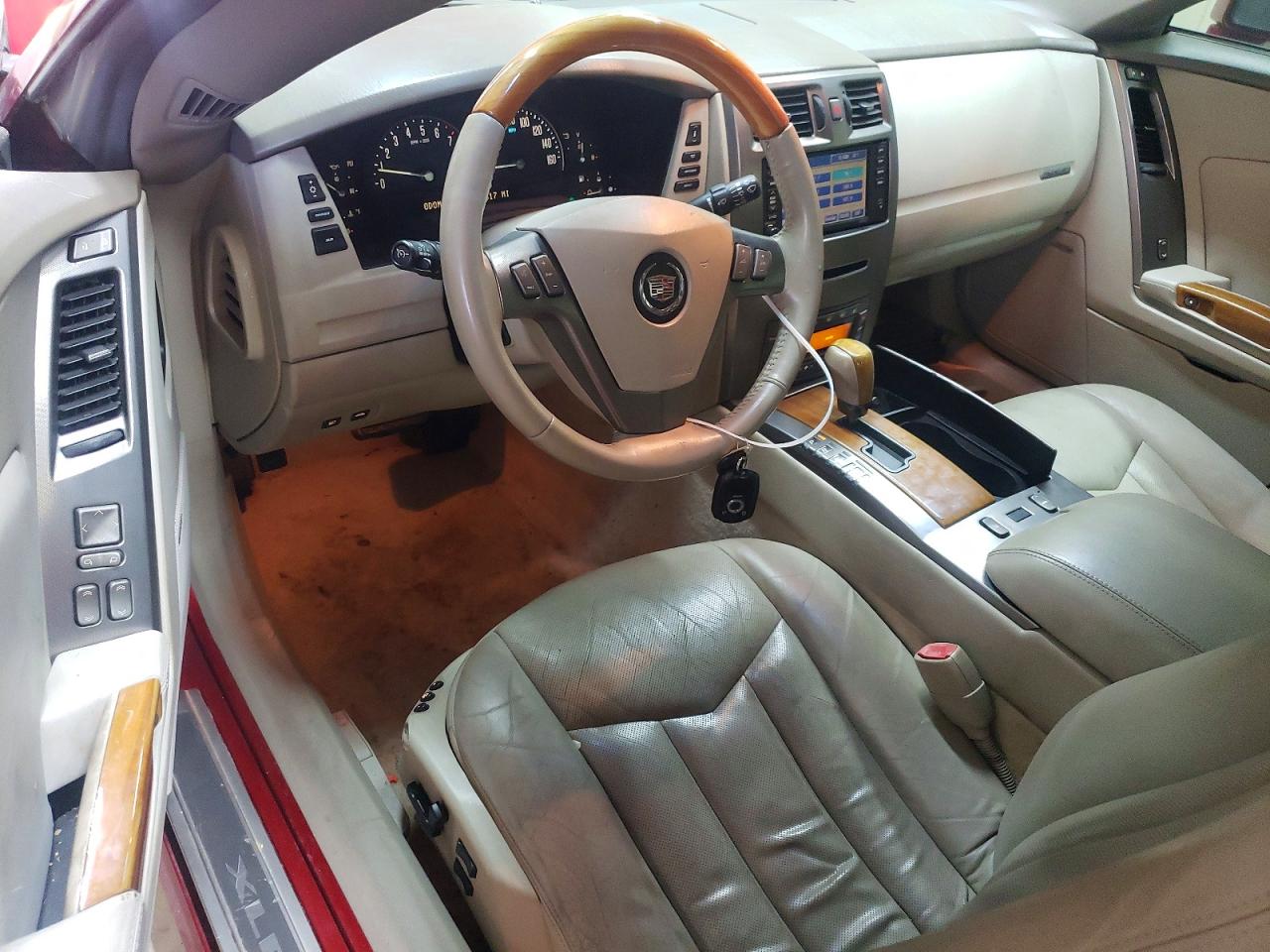 2005 Cadillac Xlr Maroon vin: 1G6YV34A855601985