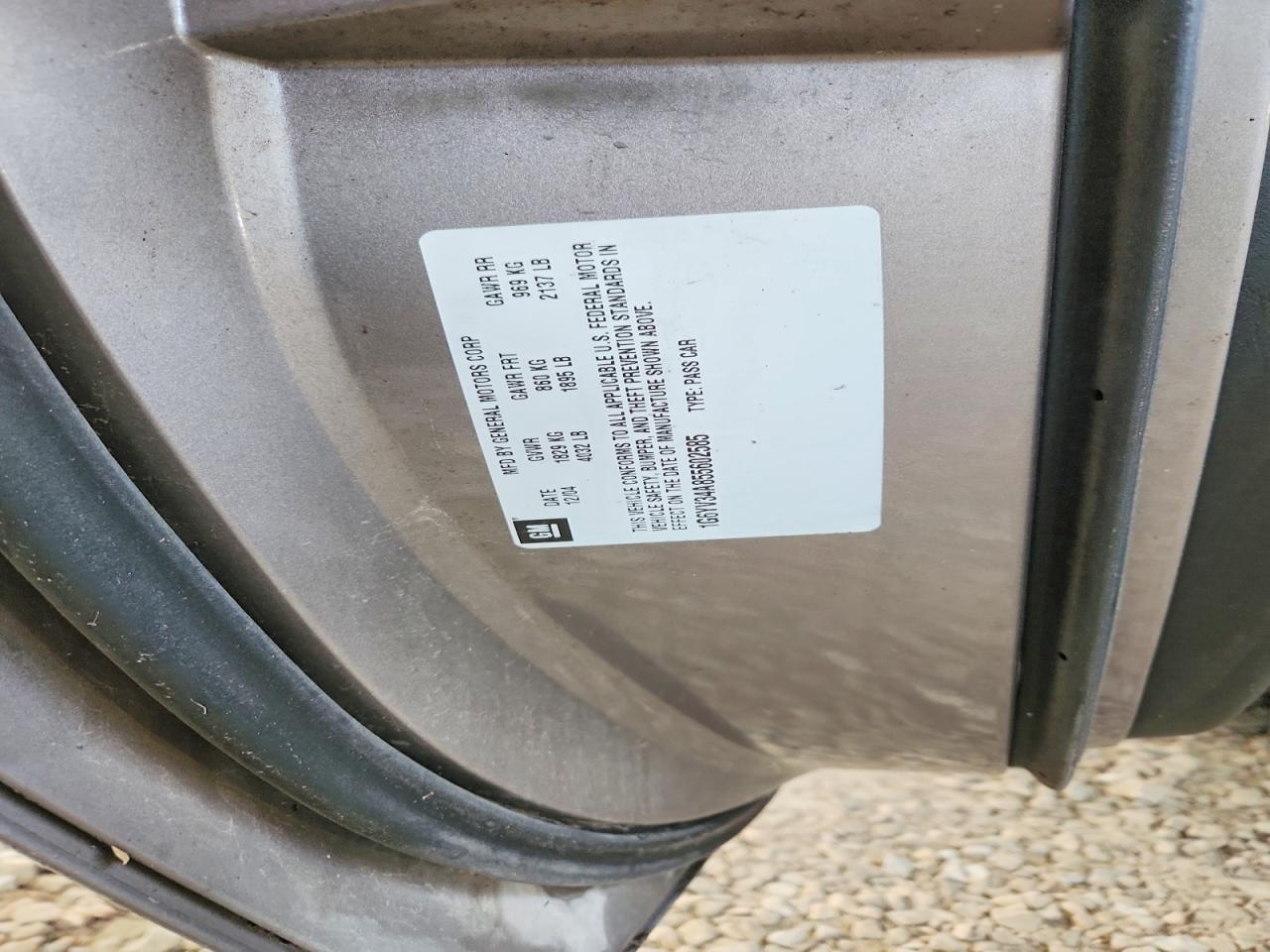 2005 Cadillac Xlr Silver vin: 1G6YV34A855602585