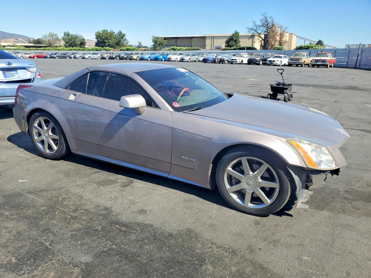 2005 Cadillac Xlr Желто-коричневый vin: 1G6YV34A855602697