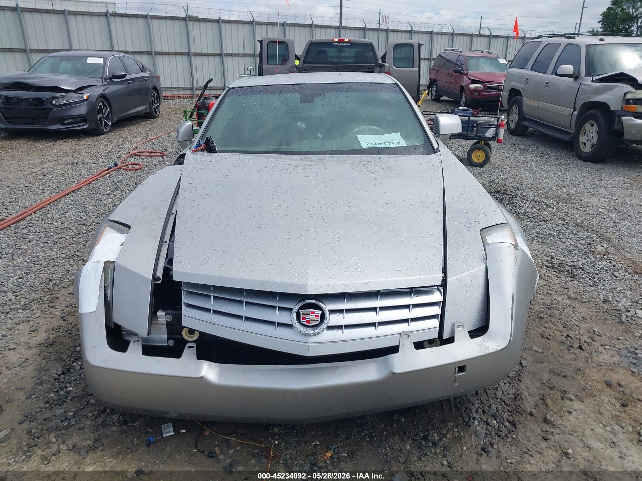 2005 Cadillac Xlr Standard Silver vin: 1G6YV34A855603560