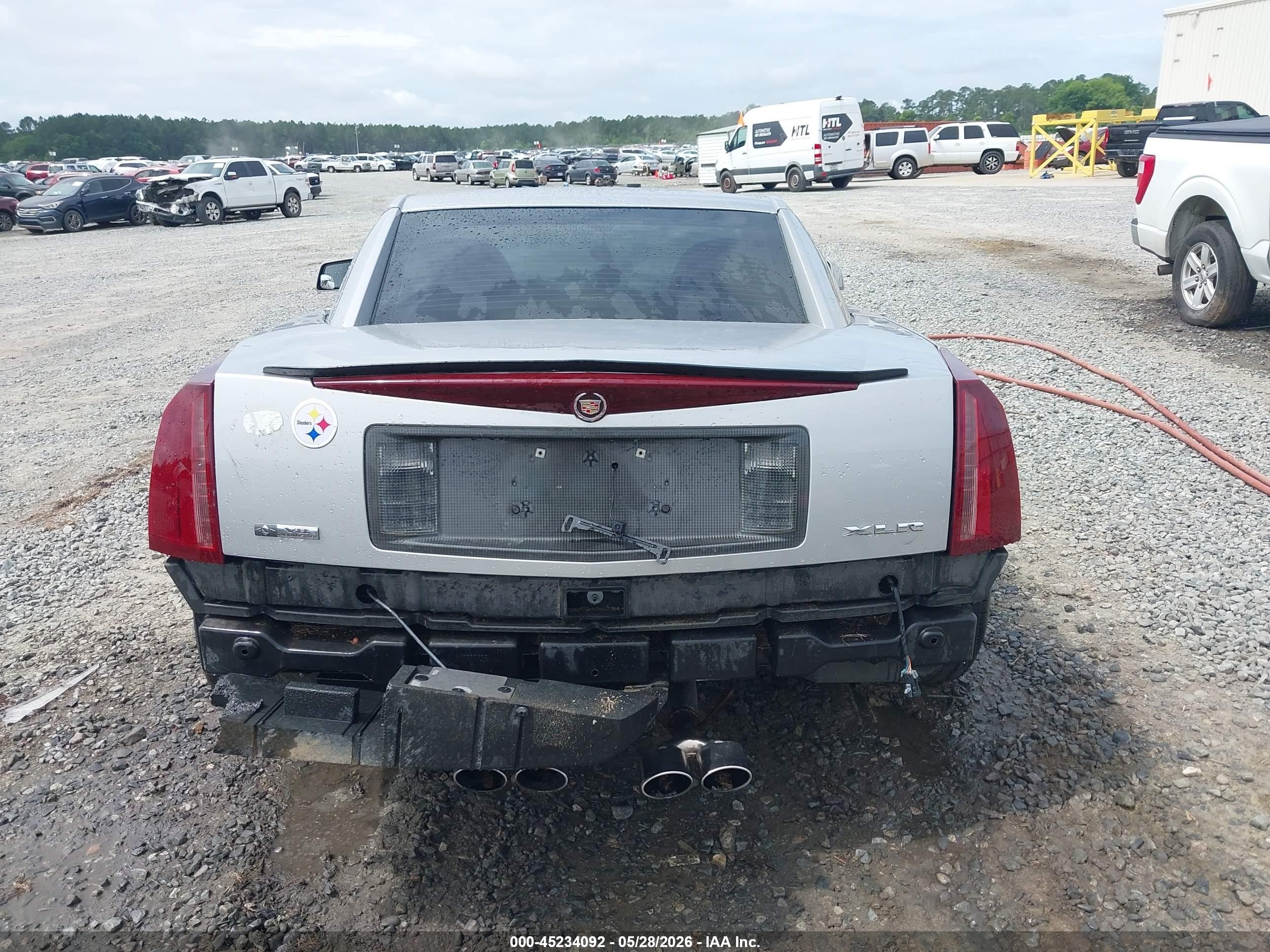 2005 Cadillac Xlr Standard Silver vin: 1G6YV34A855603560