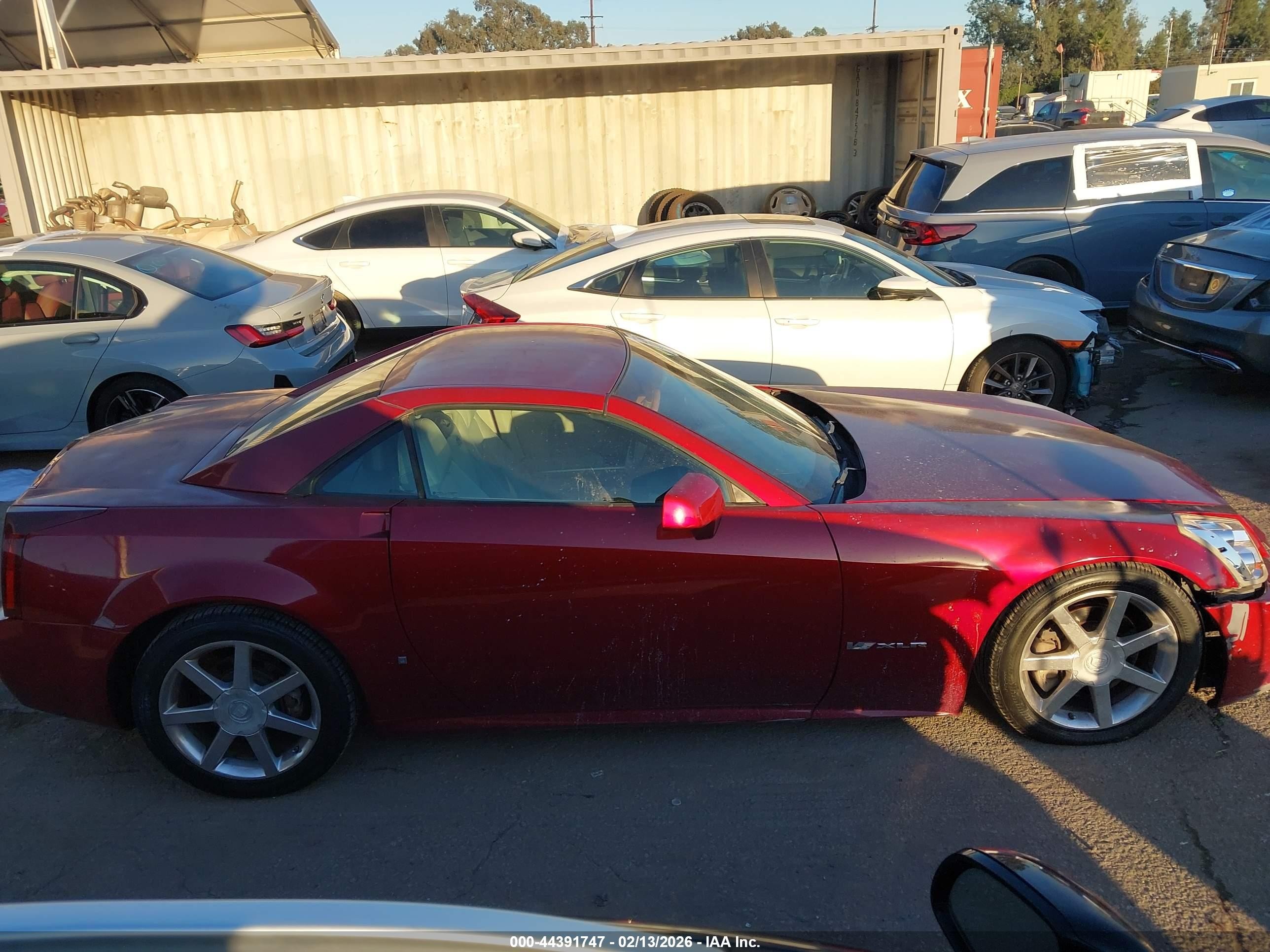 2006 Cadillac Xlr Standard Red vin: 1G6YV36A165600627
