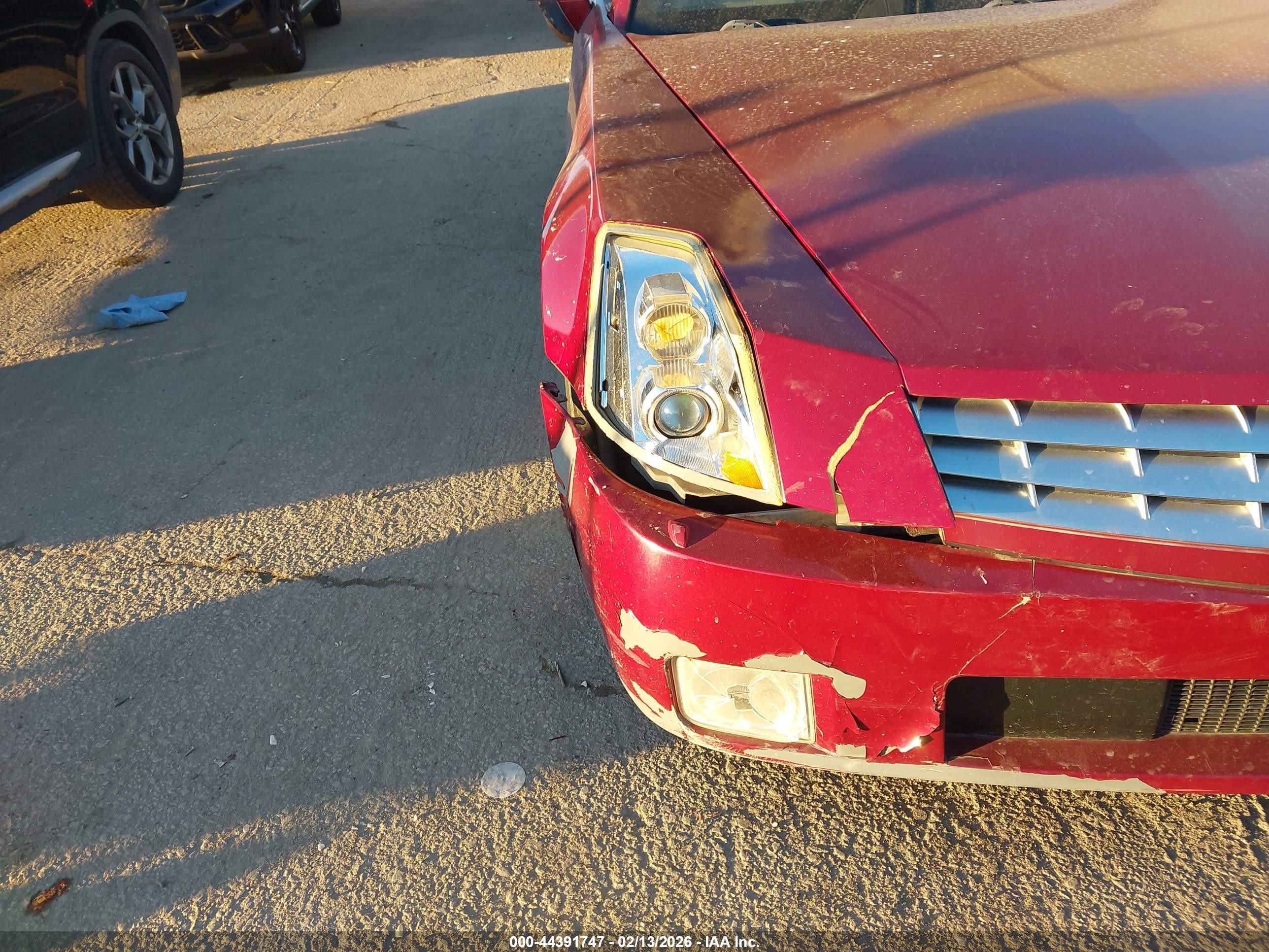 2006 Cadillac Xlr Standard Red vin: 1G6YV36A165600627