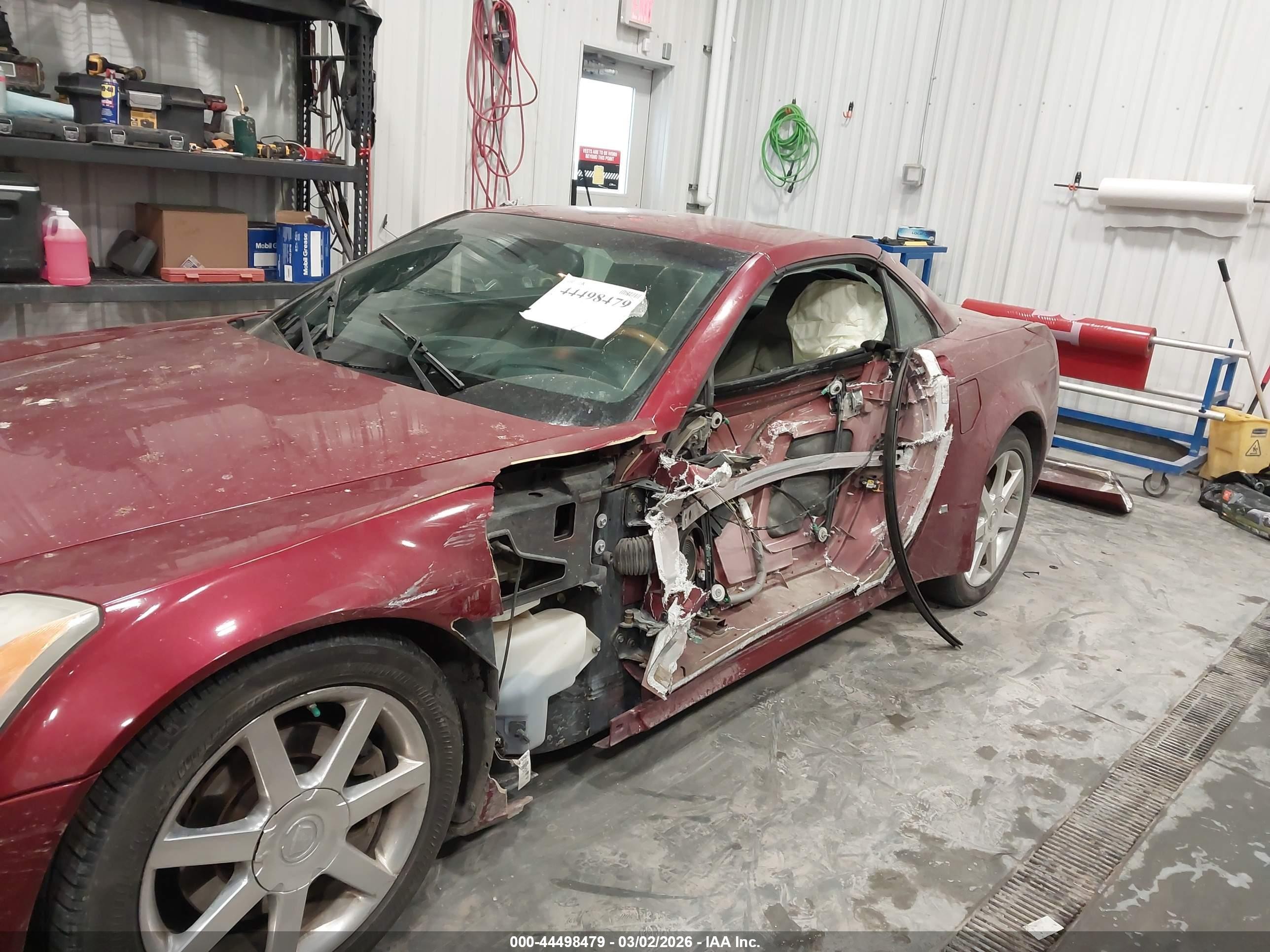 2006 Cadillac Xlr Standard Red vin: 1G6YV36A265601429