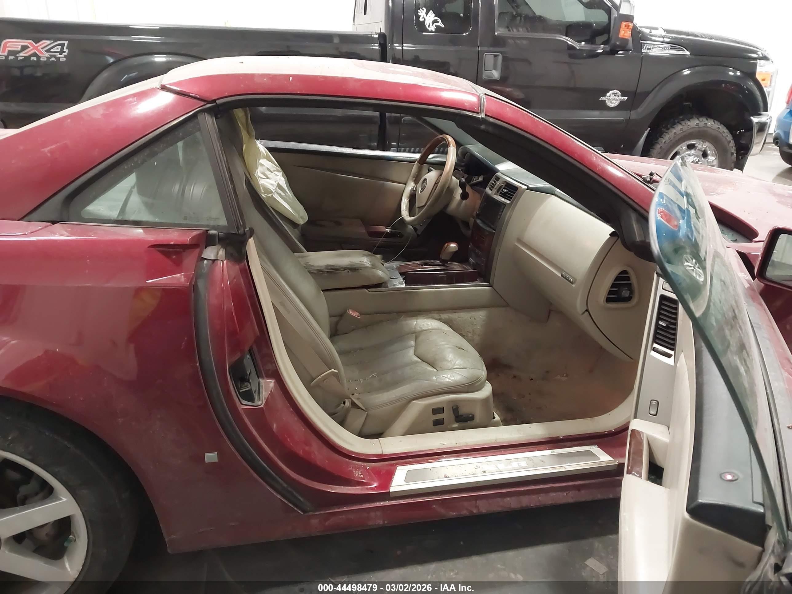 2006 Cadillac Xlr Standard Red vin: 1G6YV36A265601429