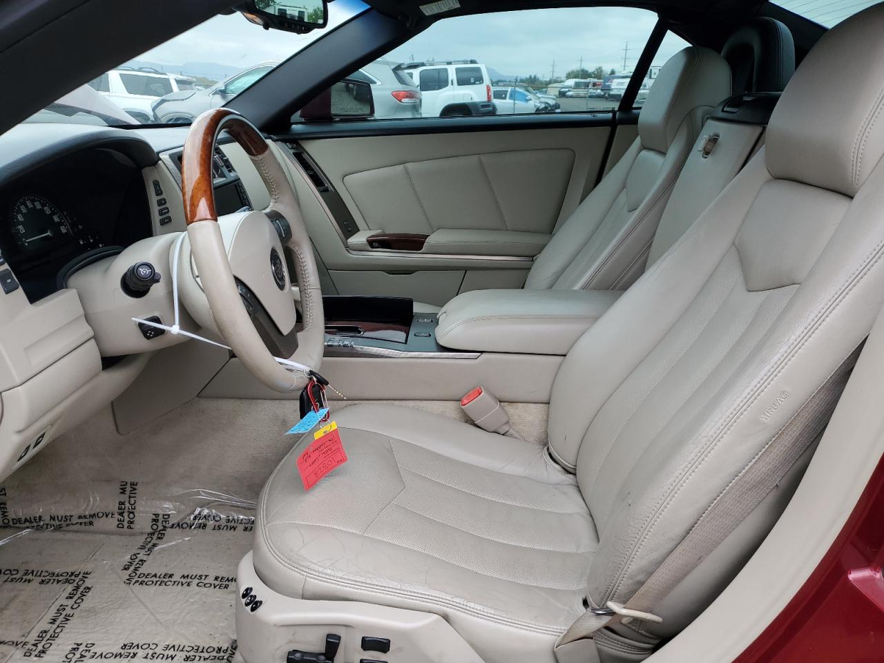 2006 Cadillac Xlr Red vin: 1G6YV36A365601021