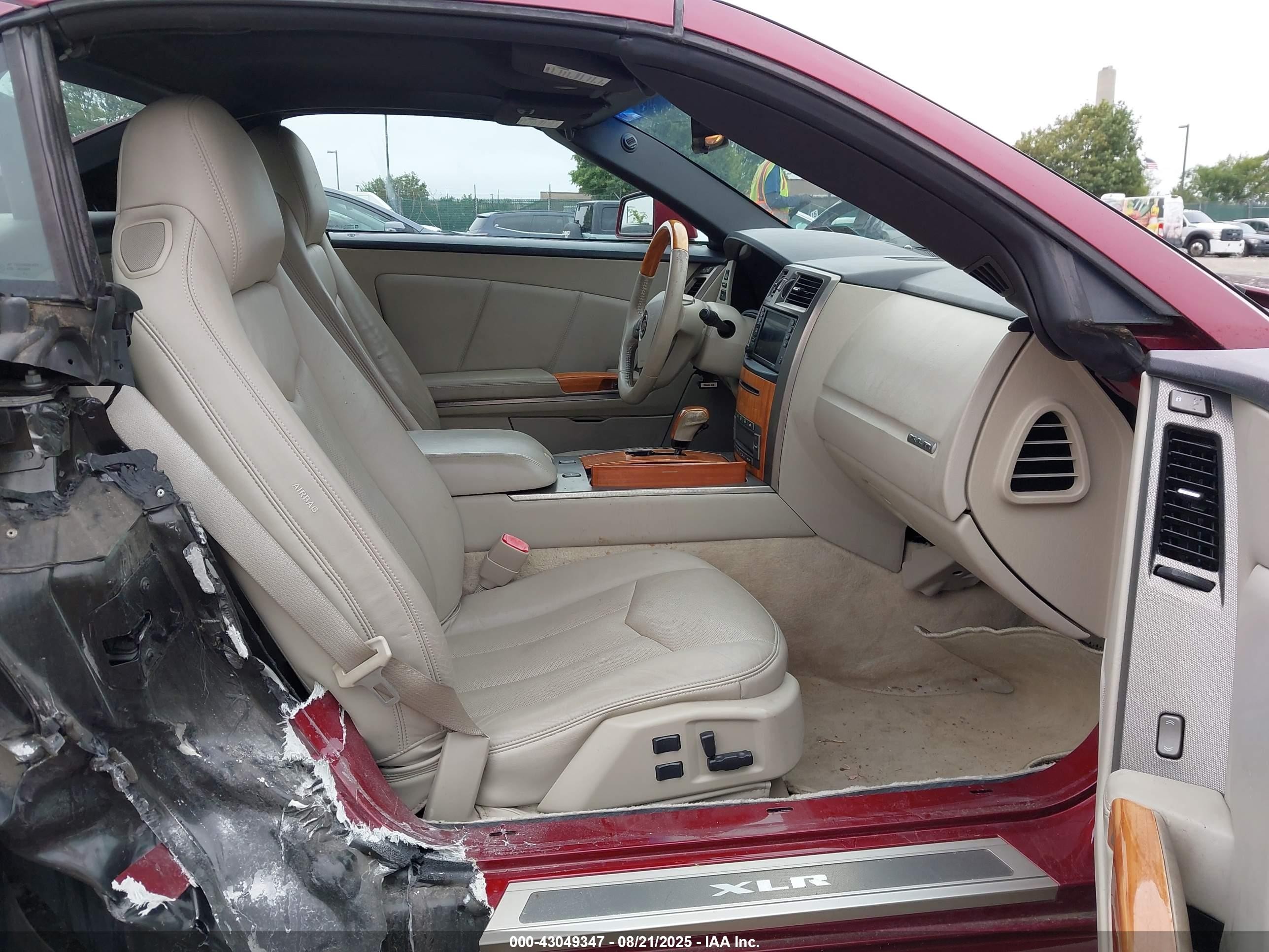 2006 Cadillac Xlr Standard Red vin: 1G6YV36A665602499