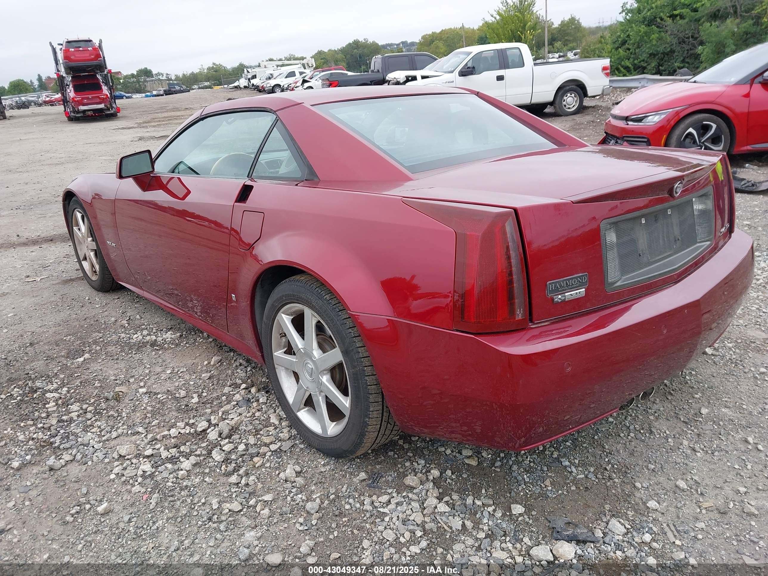 2006 Cadillac Xlr Standard Red vin: 1G6YV36A665602499