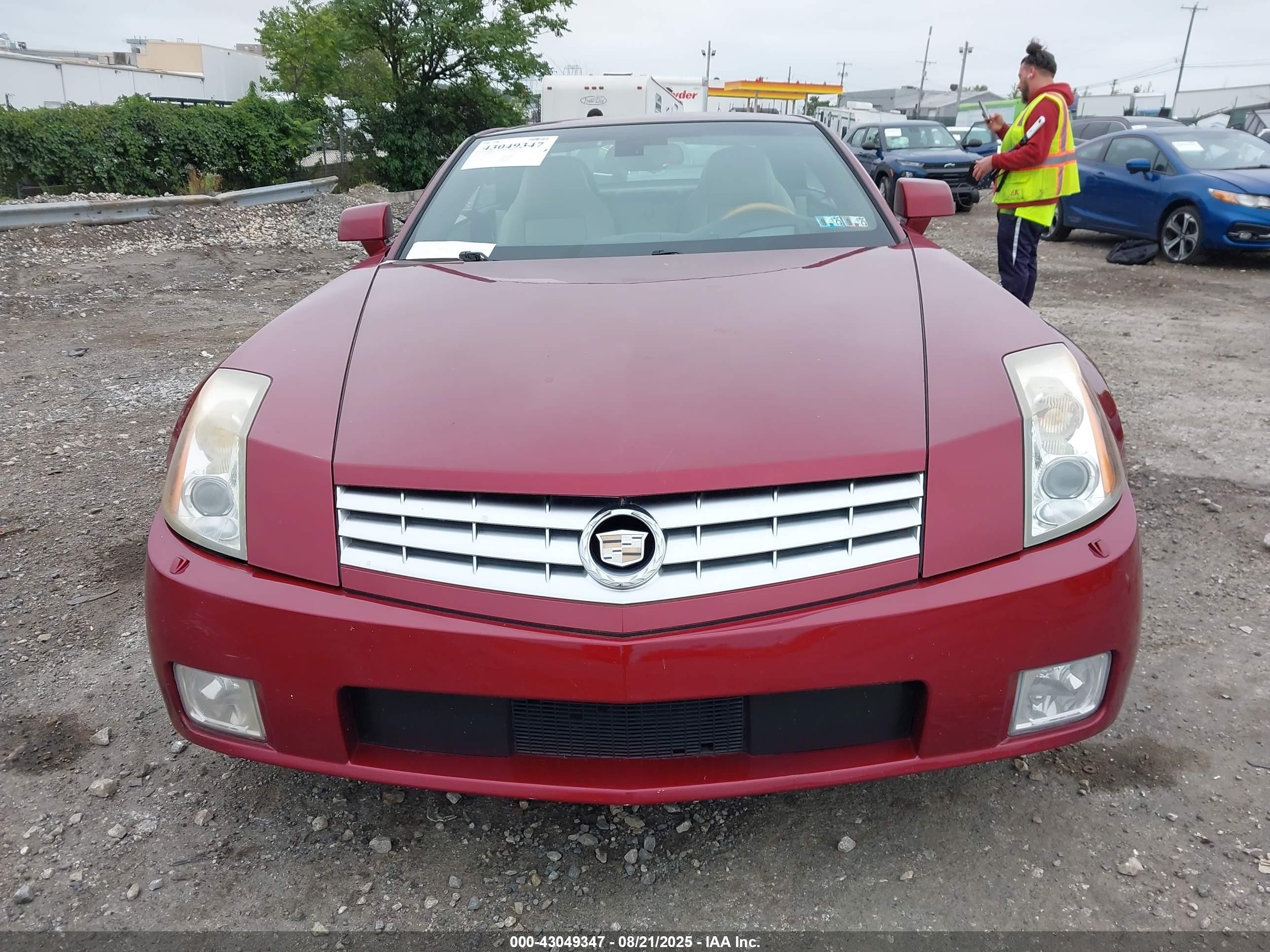 2006 Cadillac Xlr Standard Red vin: 1G6YV36A665602499