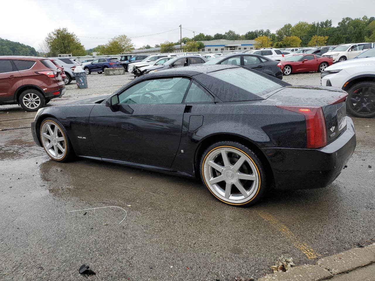2008 Cadillac Xlr Black vin: 1G6YV36A785600215