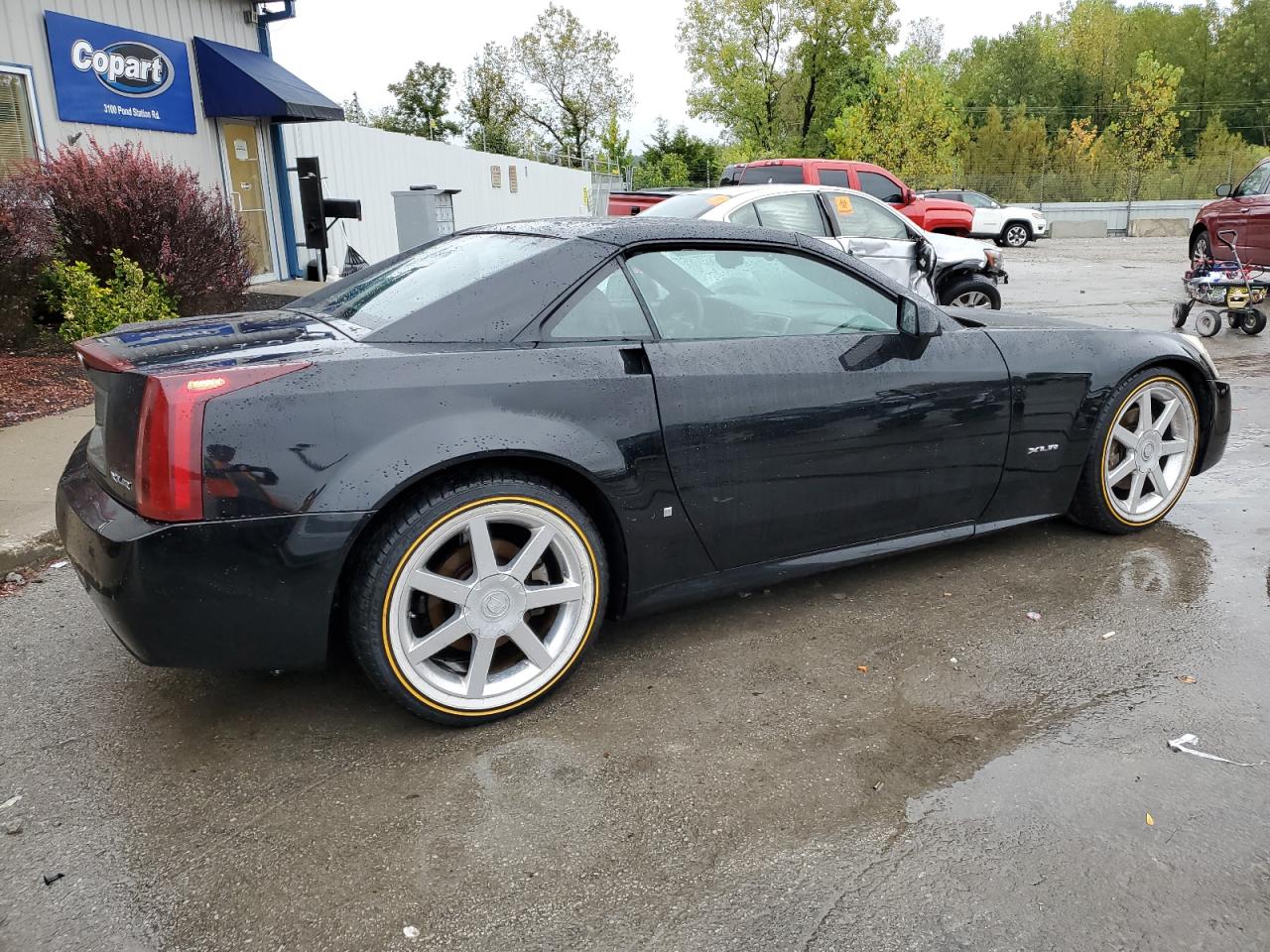 2008 Cadillac Xlr Black vin: 1G6YV36A785600215