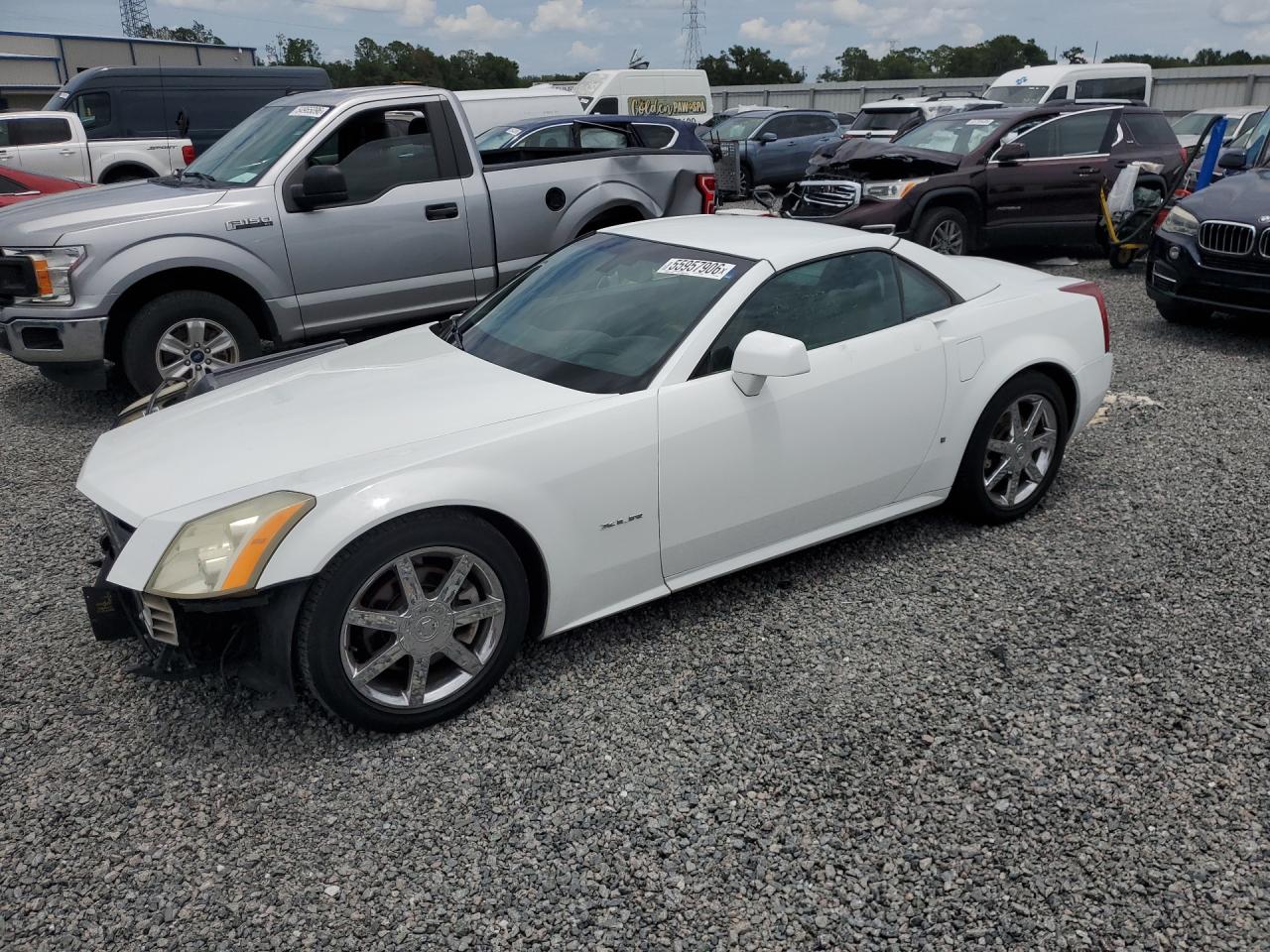 2008 Cadillac Xlr White vin: 1G6YV36A785600926