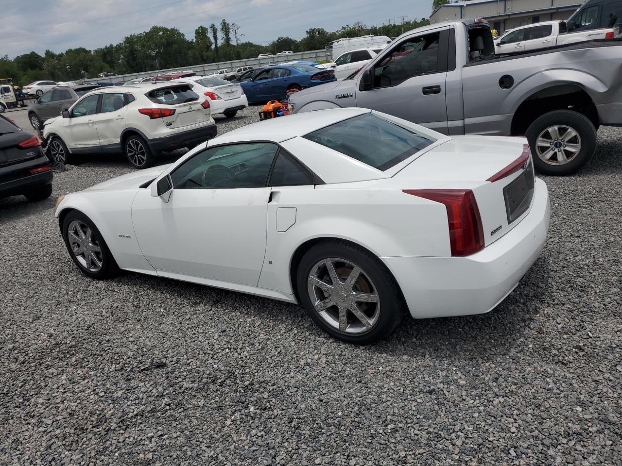2008 Cadillac Xlr White vin: 1G6YV36A785600926