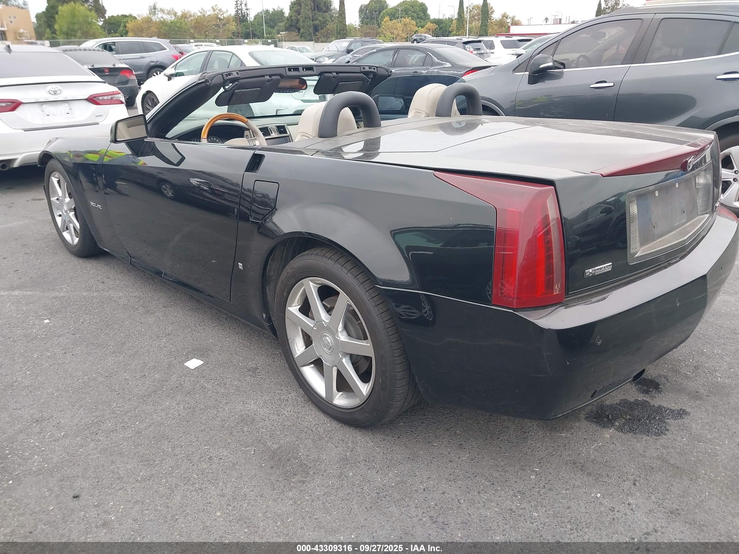 2006 Cadillac Xlr Standard Black vin: 1G6YV36A865601435
