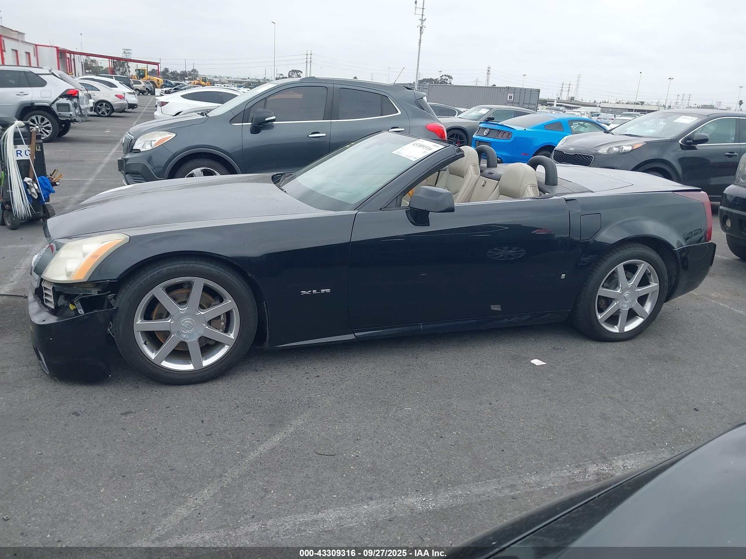 2006 Cadillac Xlr Standard Black vin: 1G6YV36A865601435