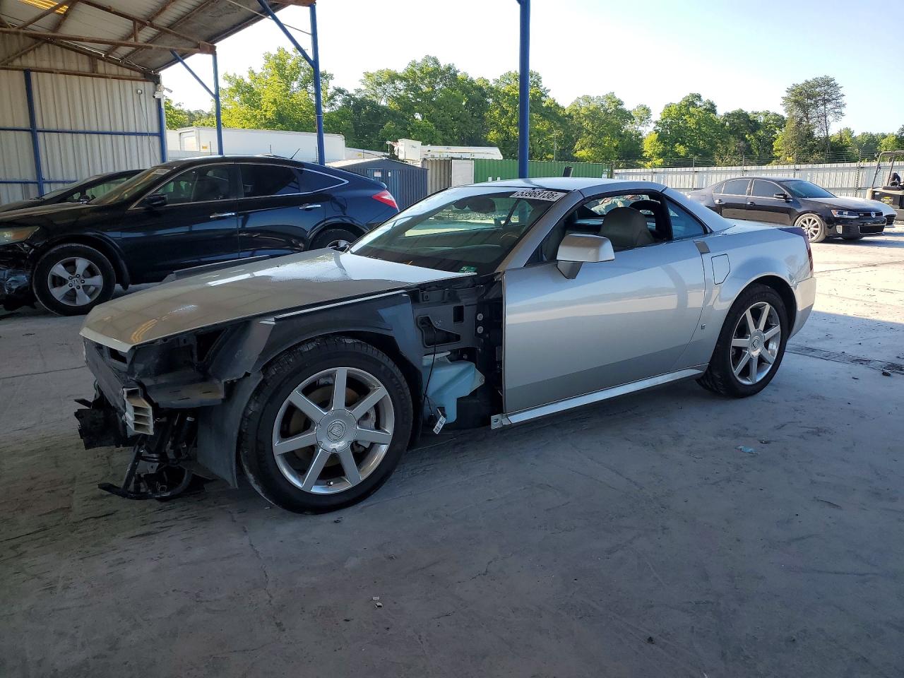 2006 Cadillac Xlr Silver vin: 1G6YV36A965600004