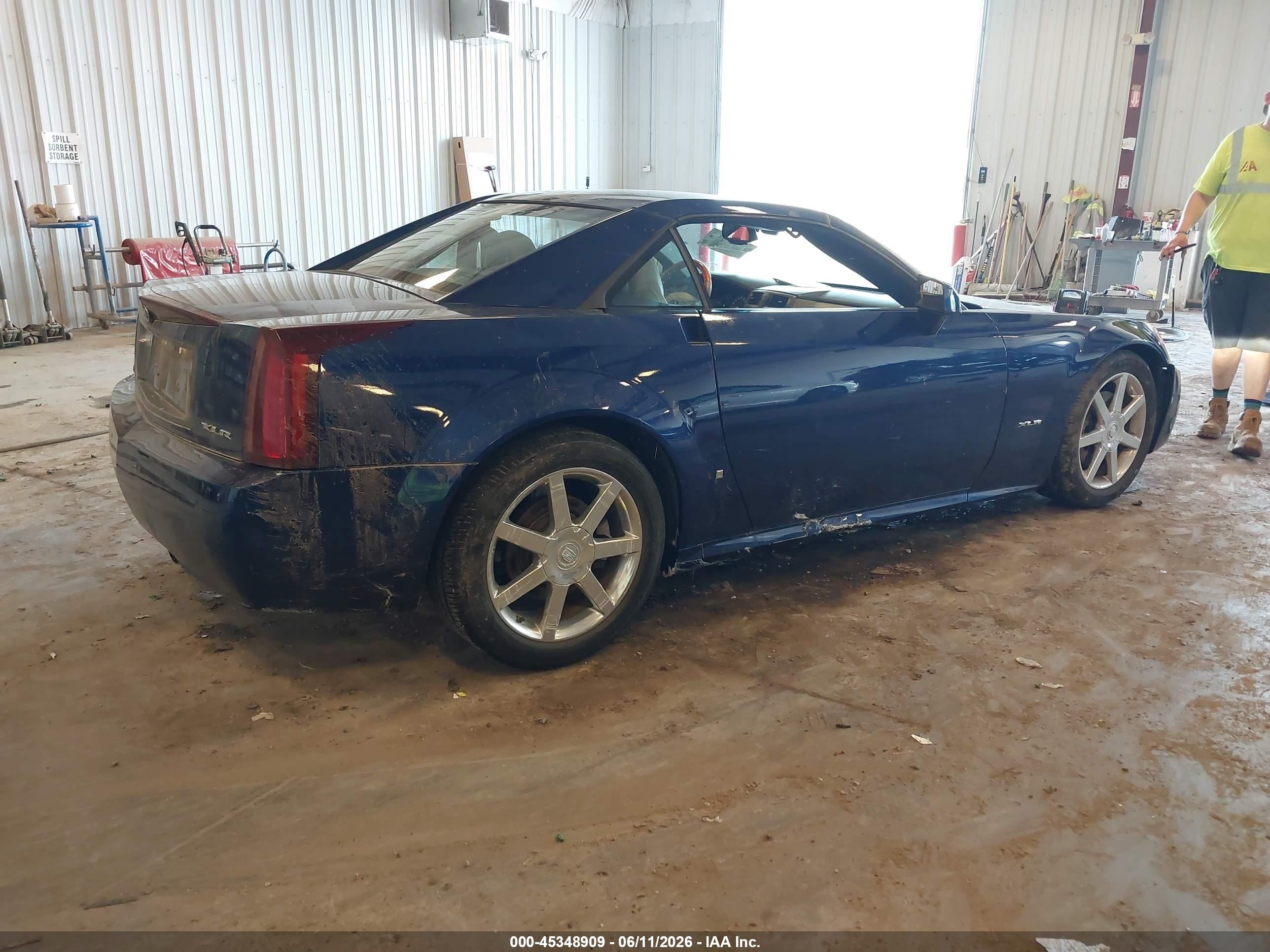 2007 Cadillac Xlr Standard Blue vin: 1G6YV36A975601283