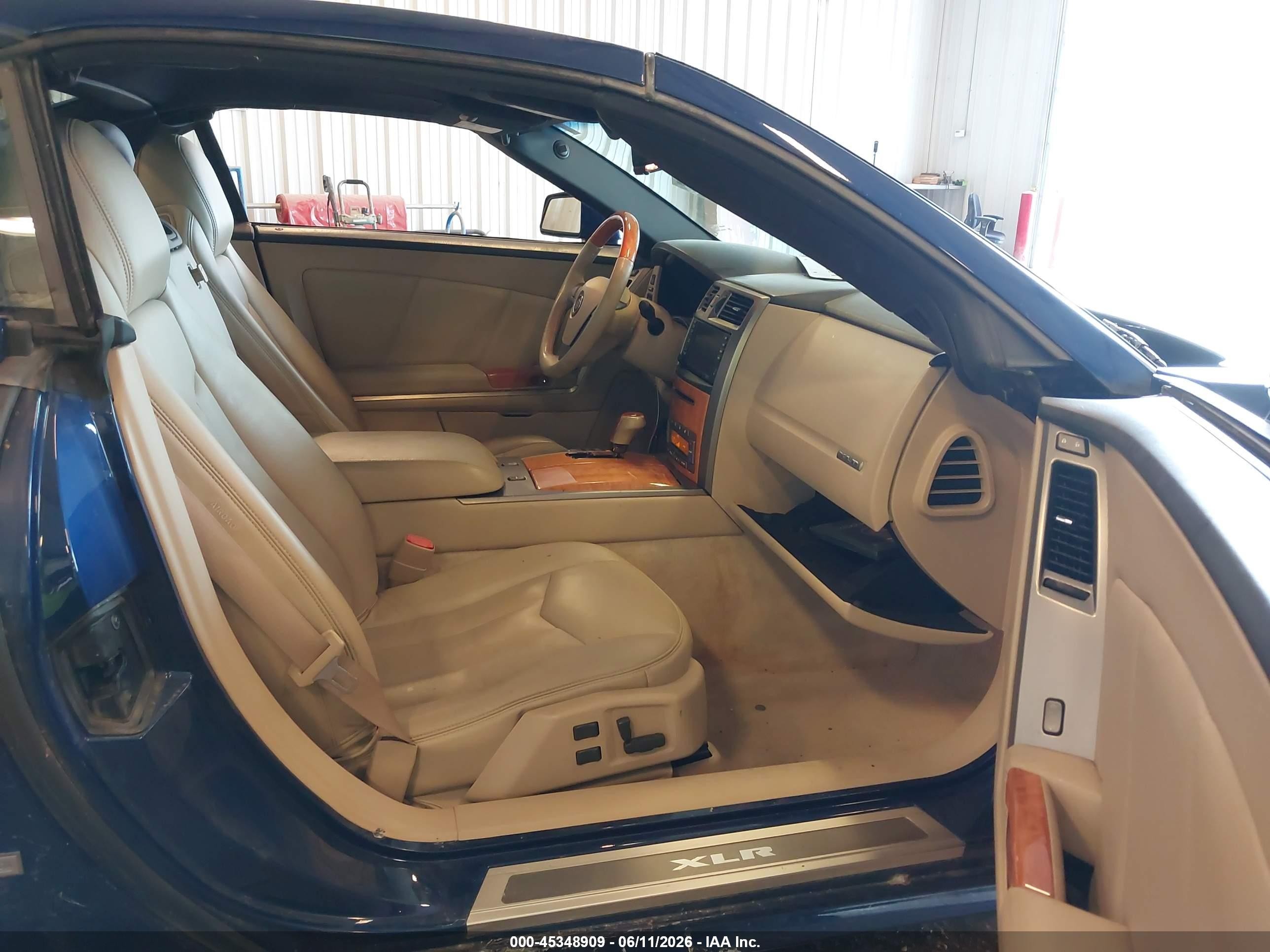 2007 Cadillac Xlr Standard Blue vin: 1G6YV36A975601283