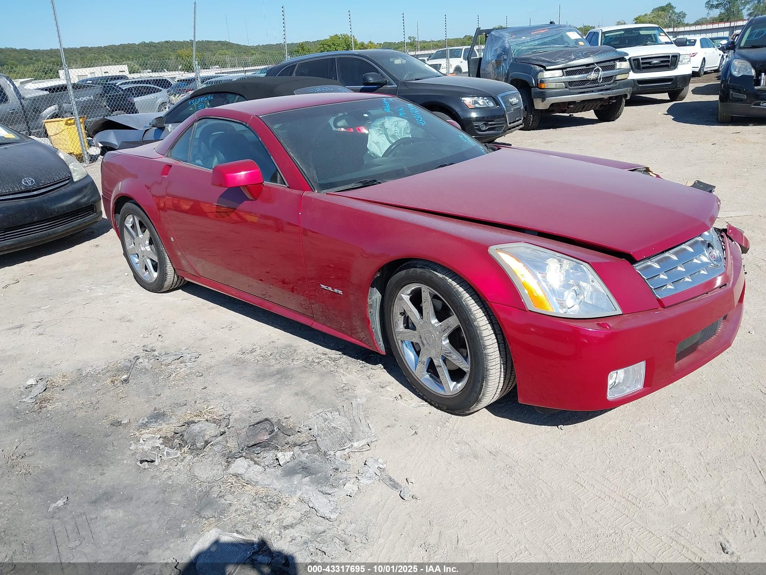2008 Cadillac Xlr Standard Red vin: 1G6YV36A985600619