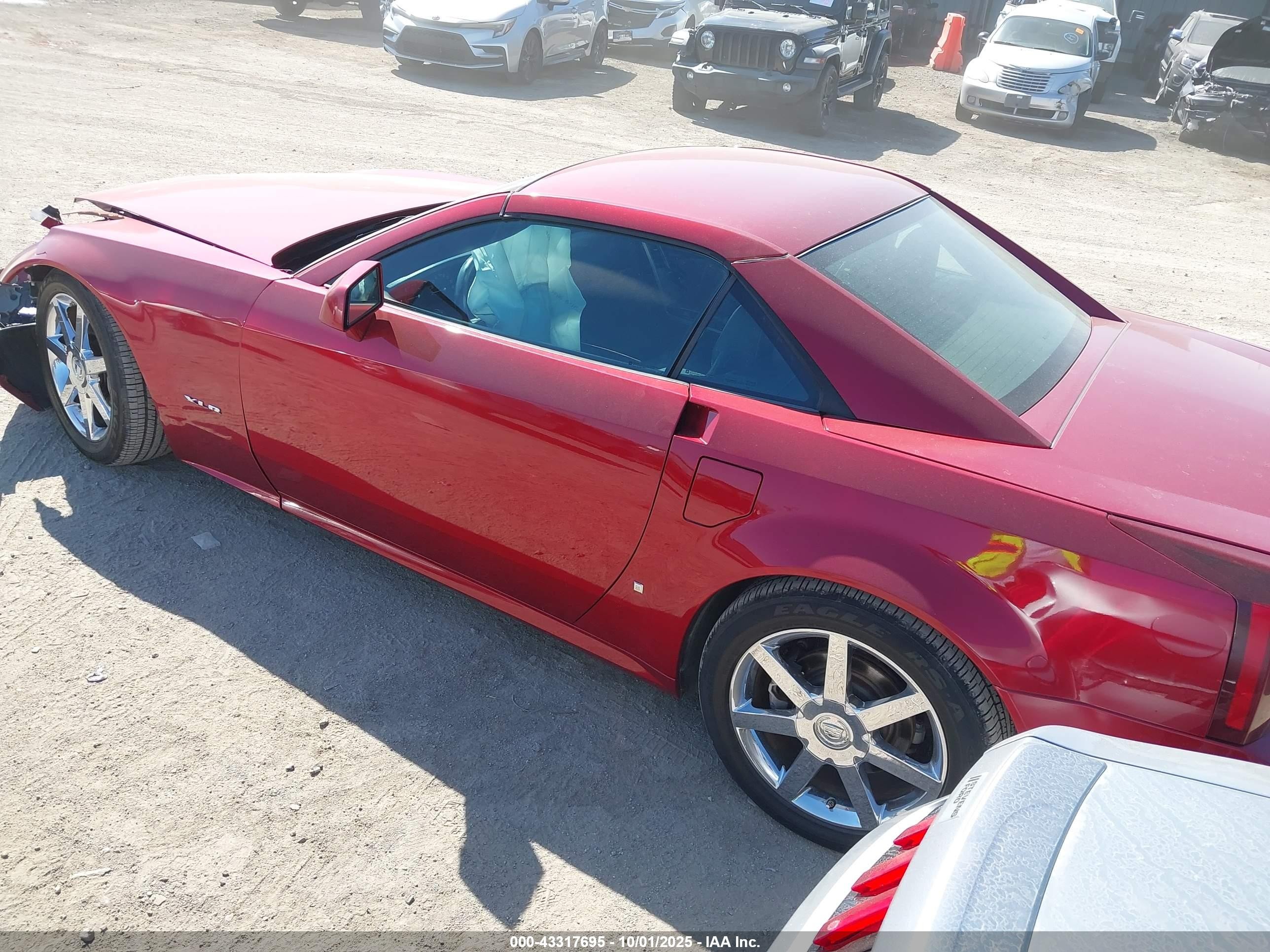 2008 Cadillac Xlr Standard Red vin: 1G6YV36A985600619