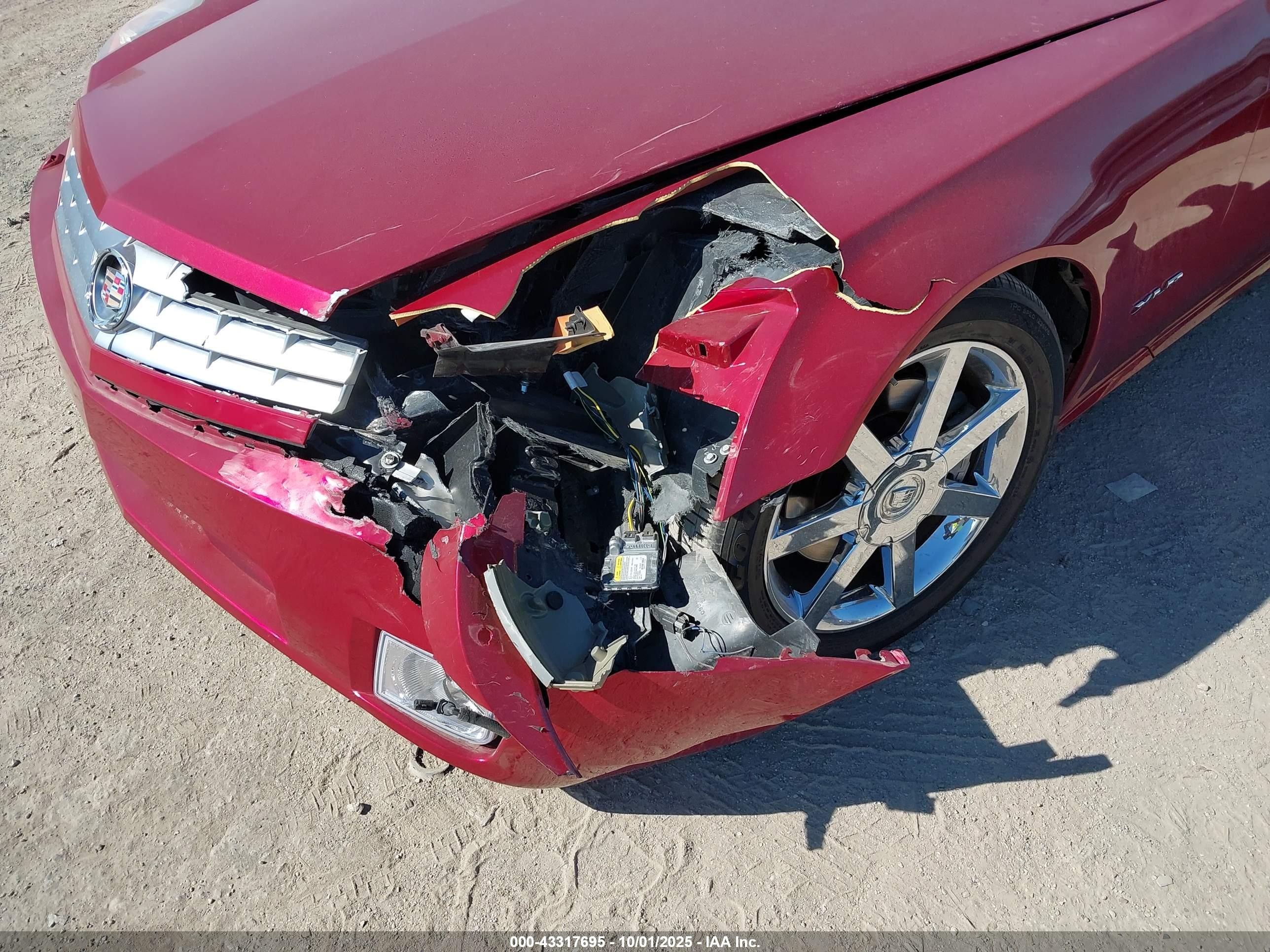 2008 Cadillac Xlr Standard Red vin: 1G6YV36A985600619
