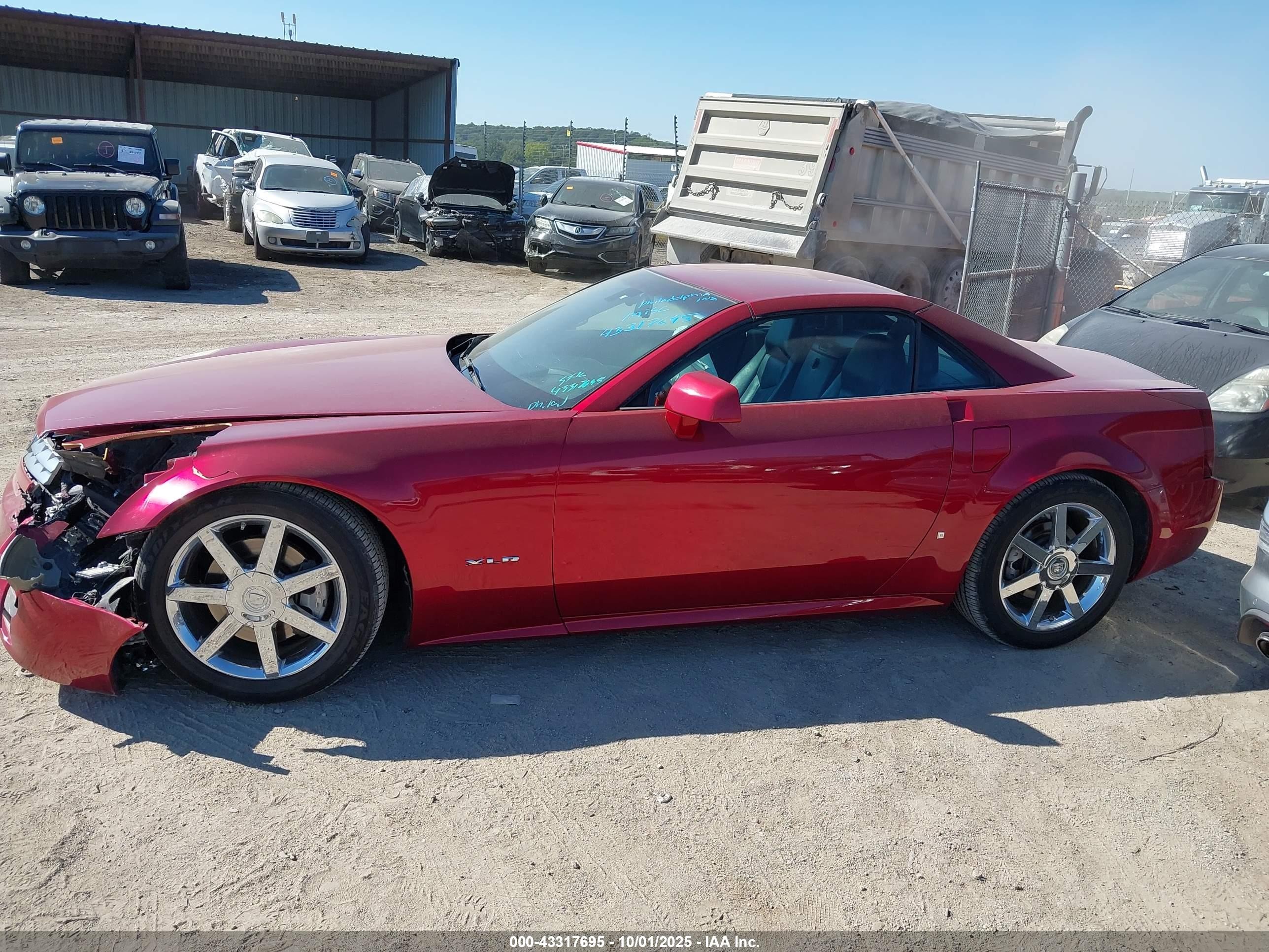 2008 Cadillac Xlr Standard Red vin: 1G6YV36A985600619