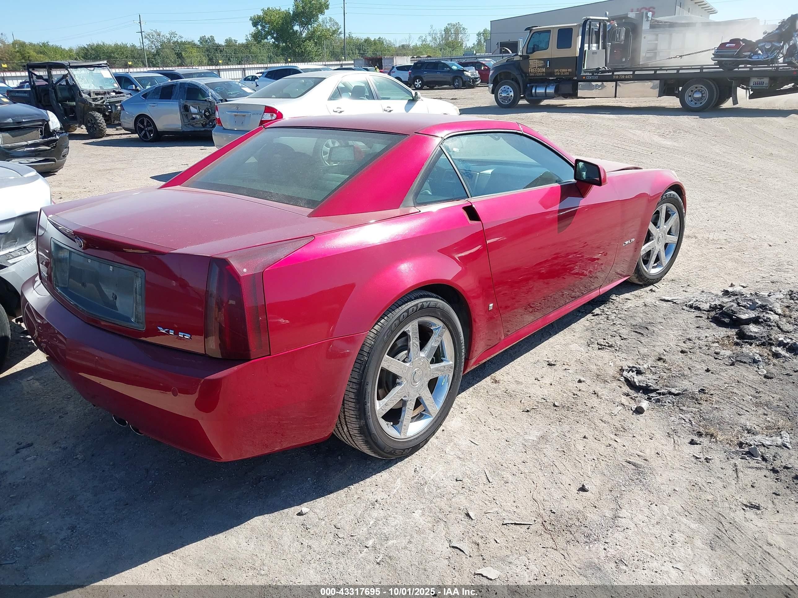 2008 Cadillac Xlr Standard Red vin: 1G6YV36A985600619
