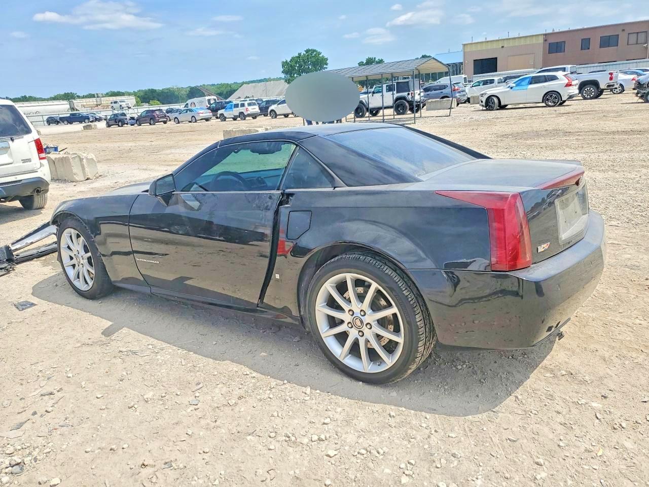 2006 Cadillac Xlr-v Black vin: 1G6YX36D165604049