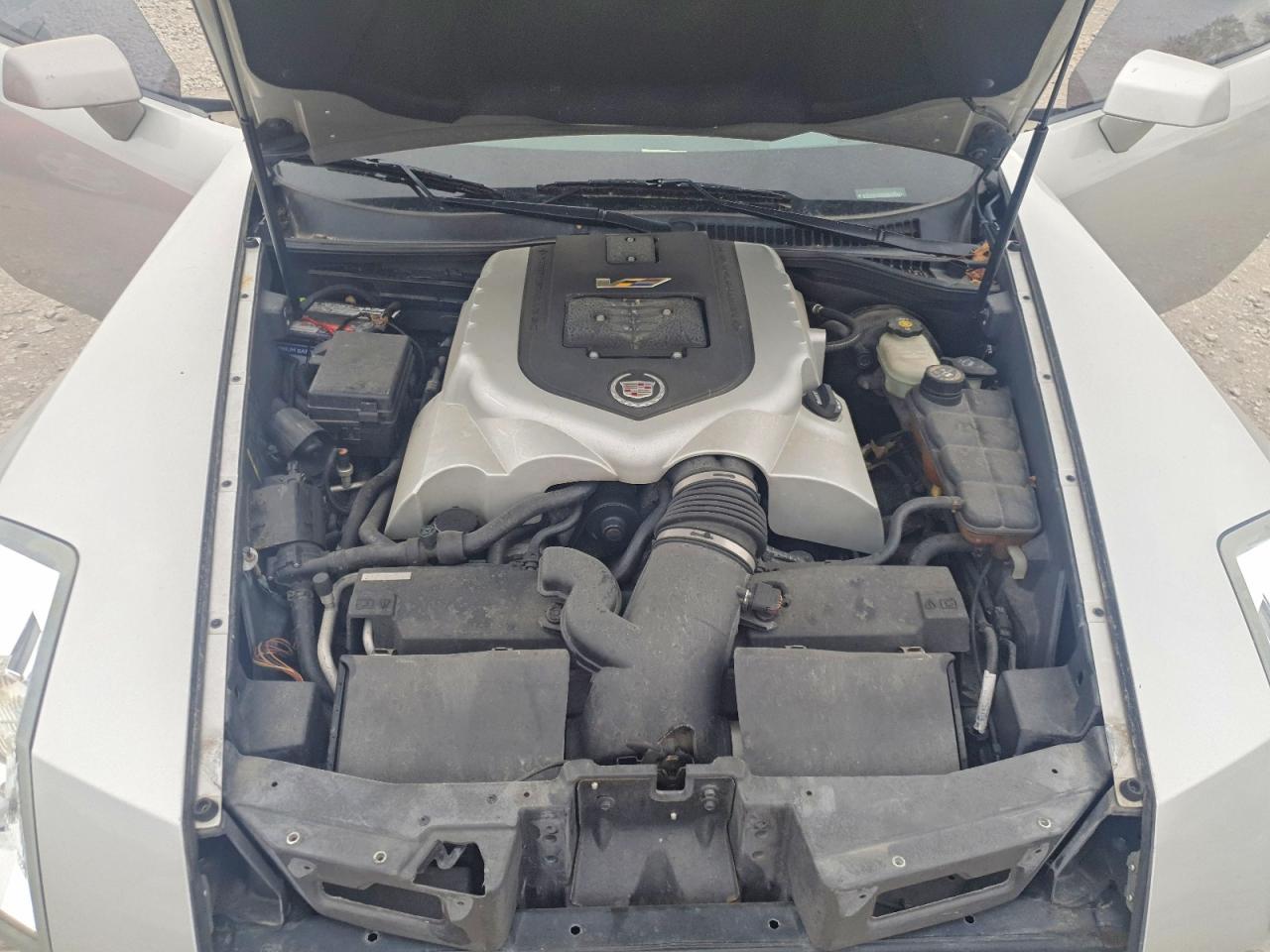 2006 Cadillac Xlr-v Silver vin: 1G6YX36D765603634