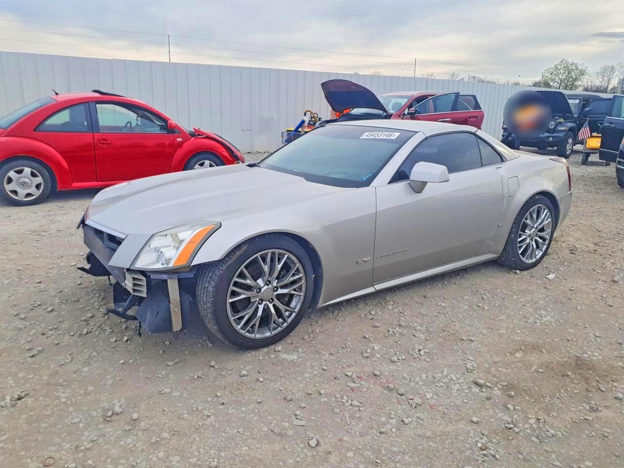 2006 Cadillac Xlr-v Silver vin: 1G6YX36D765603634