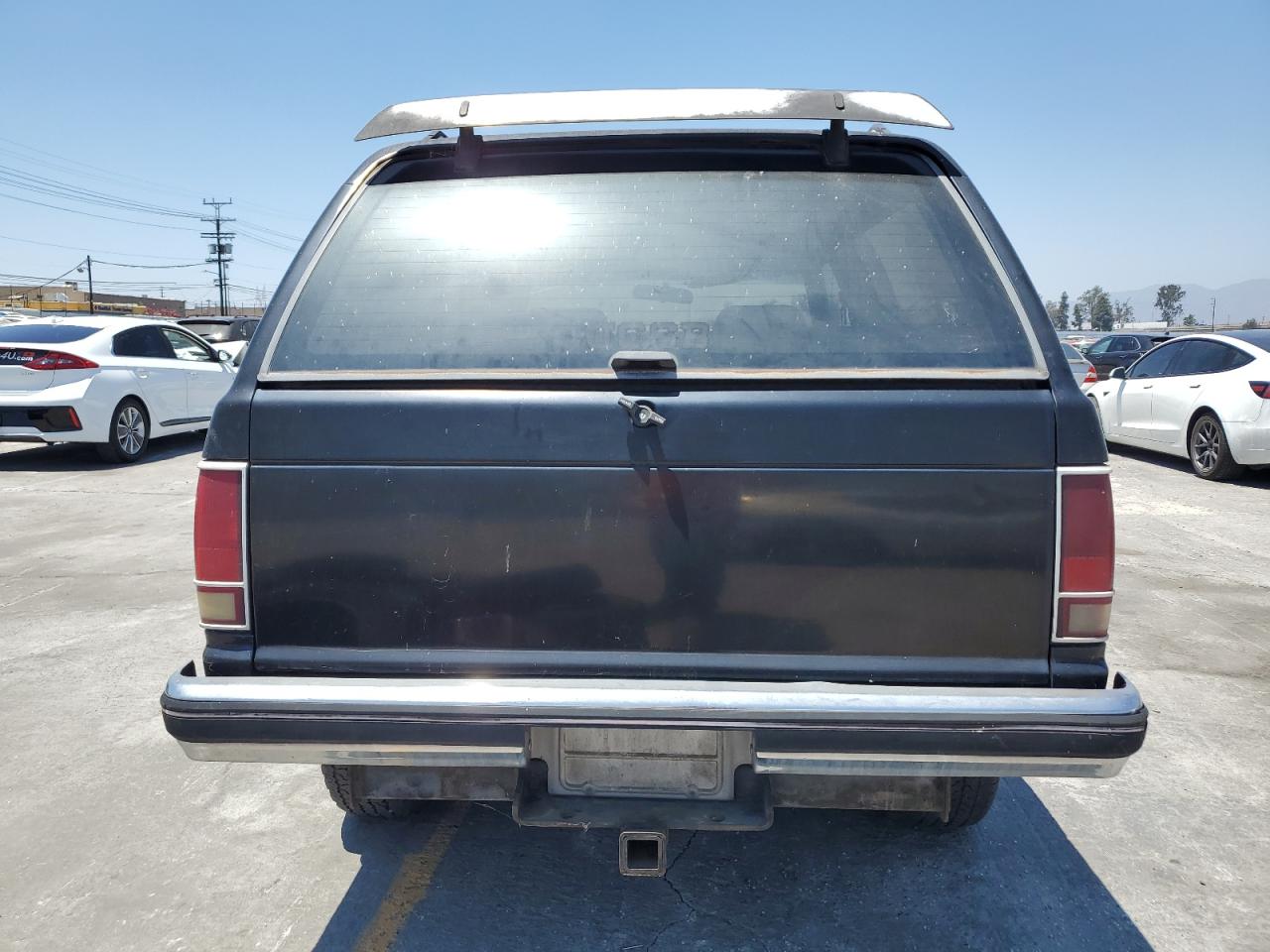 1986 Chevrolet Blazer S10 Black vin: 1G8CS18R2G8151069