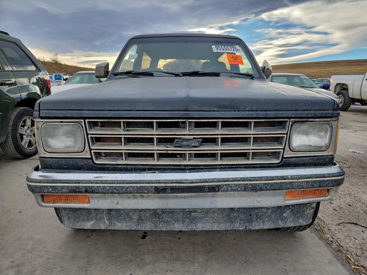 1986 Chevrolet Blazer S10 Black vin: 1G8CT18R2G8186627