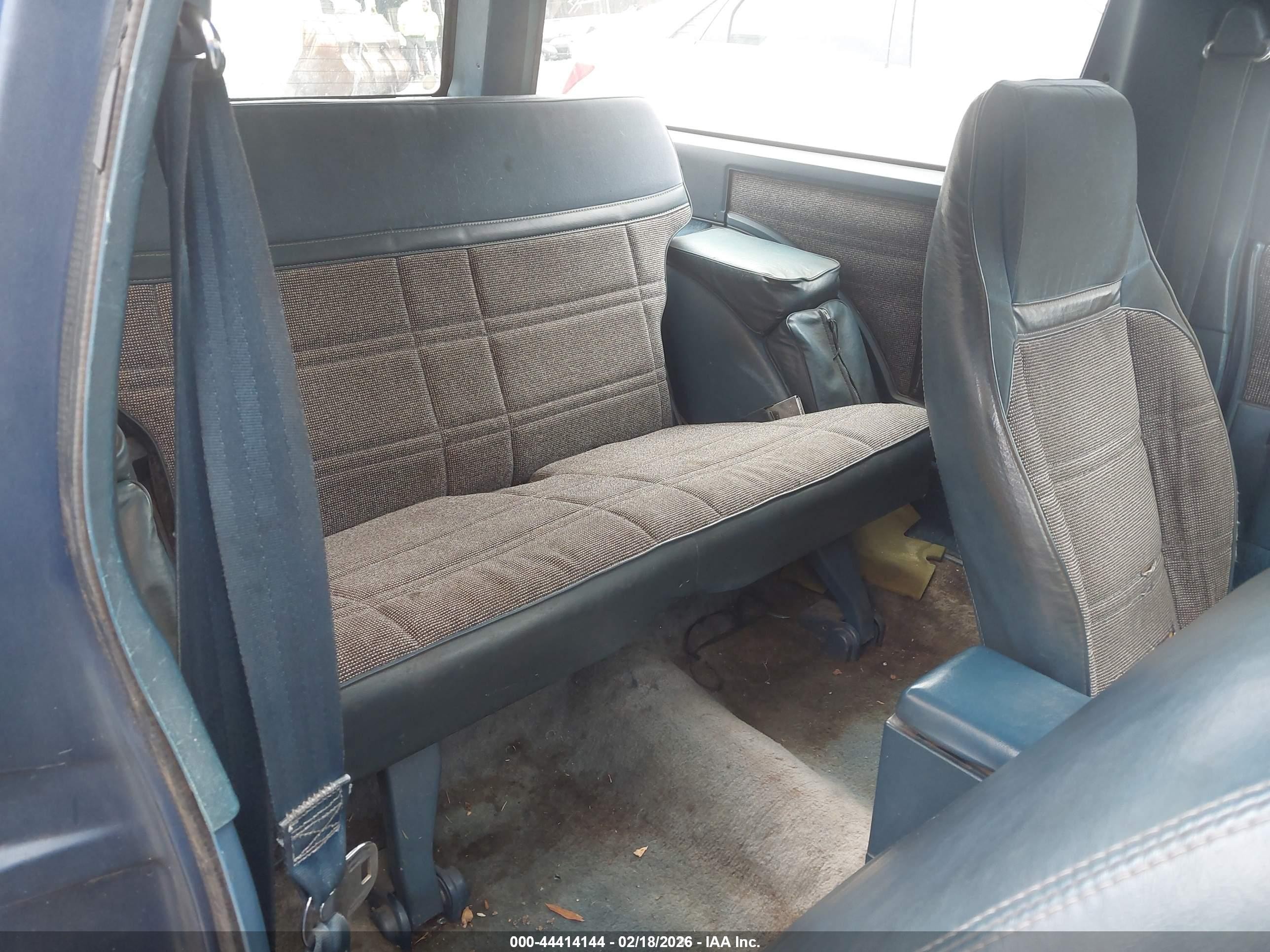 1986 Chevrolet Blazer S10 Blue vin: 1G8CT18R2G8203684
