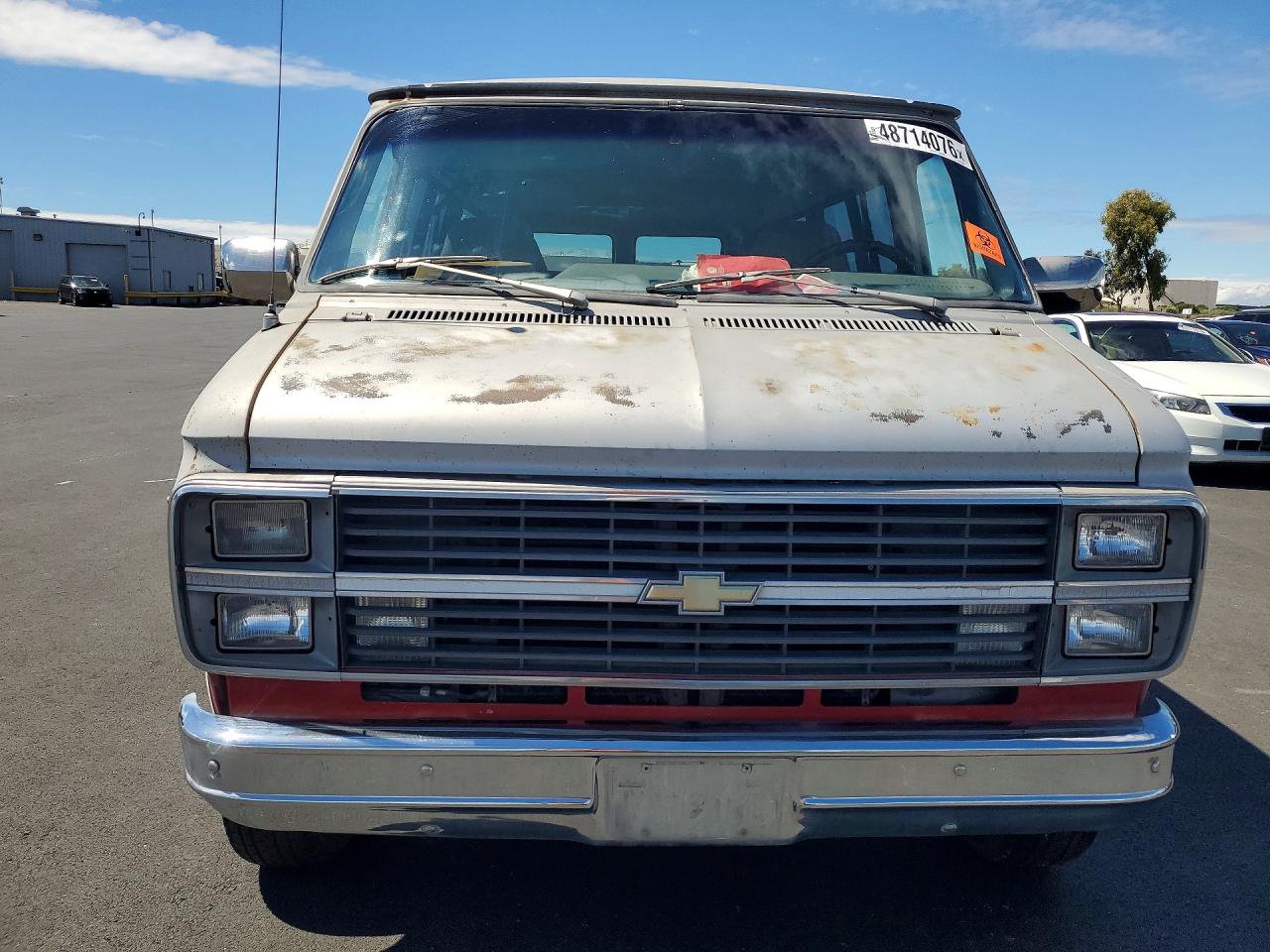 1983 Chevrolet G20 Gray vin: 1G8EG25L4D7141306