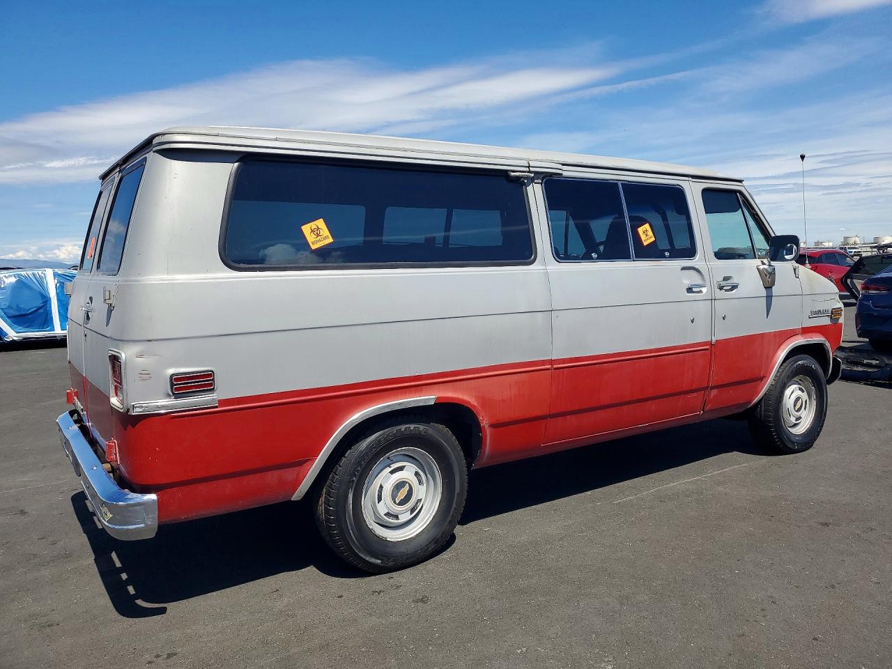 1983 Chevrolet G20 Gray vin: 1G8EG25L4D7141306