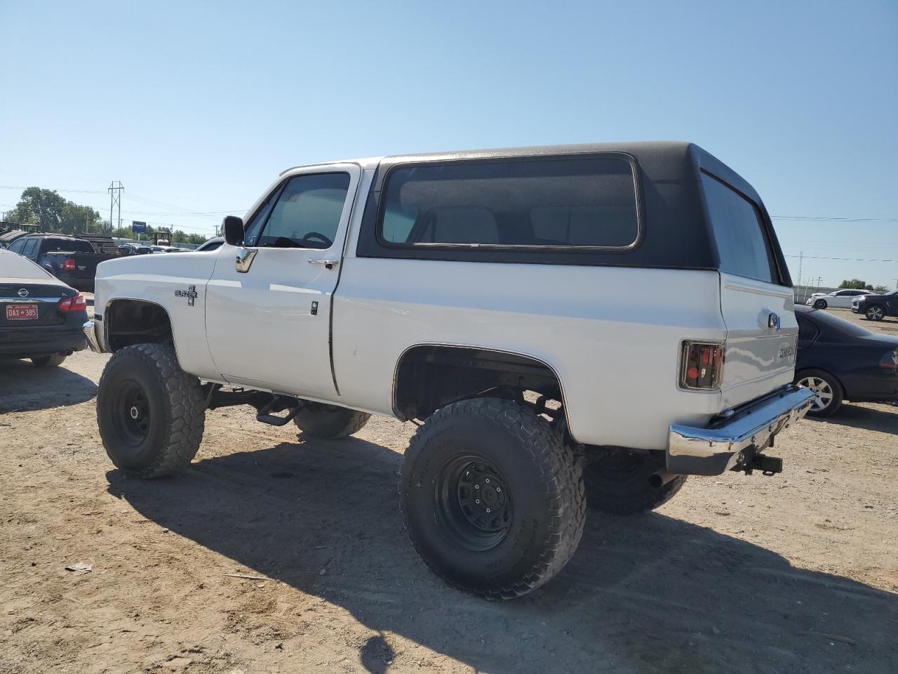 1986 Chevrolet Blazer K10   White vin: 1G8EK18H6GF150874