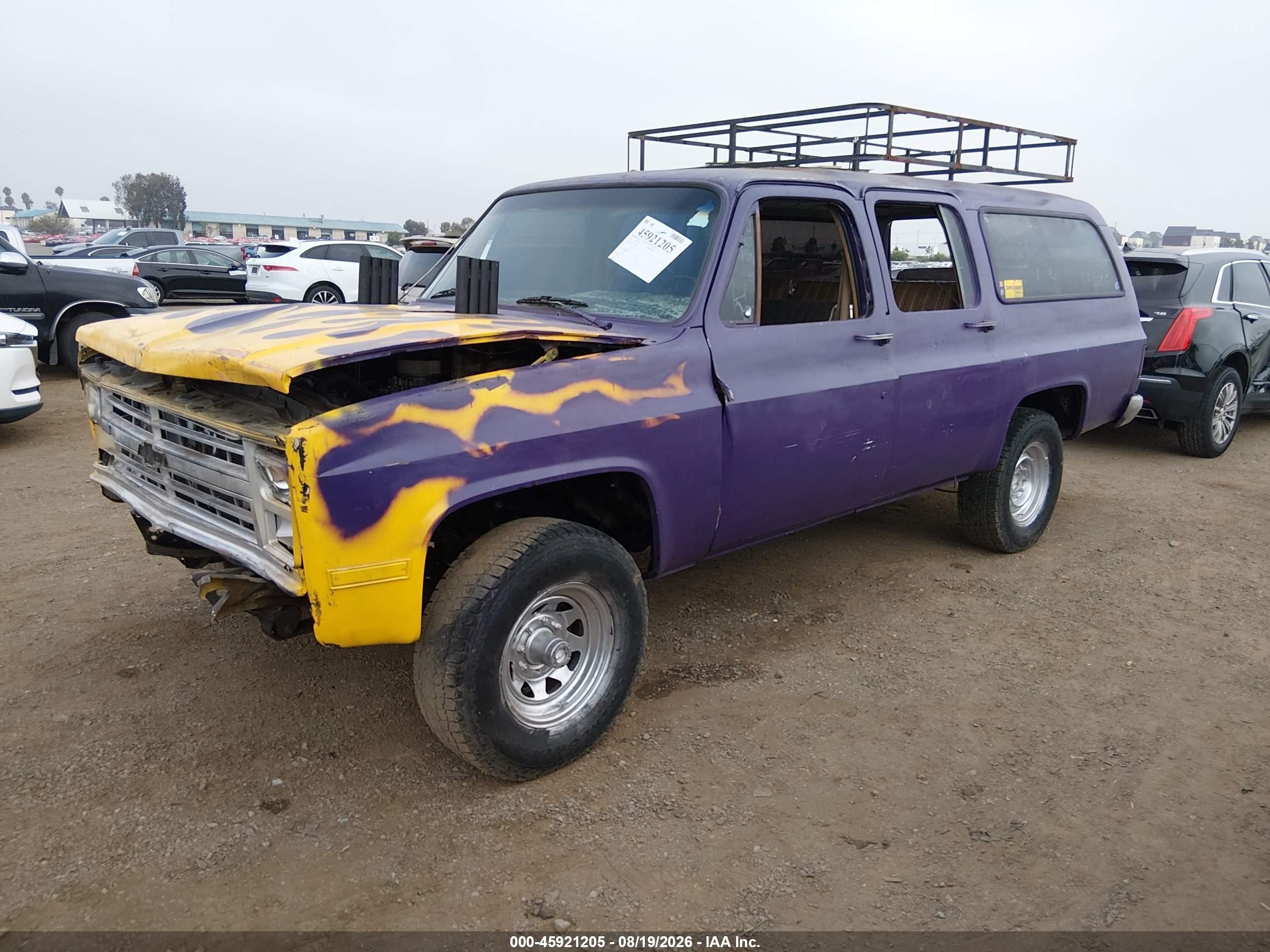 1986 Chevrolet Suburban K2 Фиолетовый vin: 1G8GK26M6GF136522