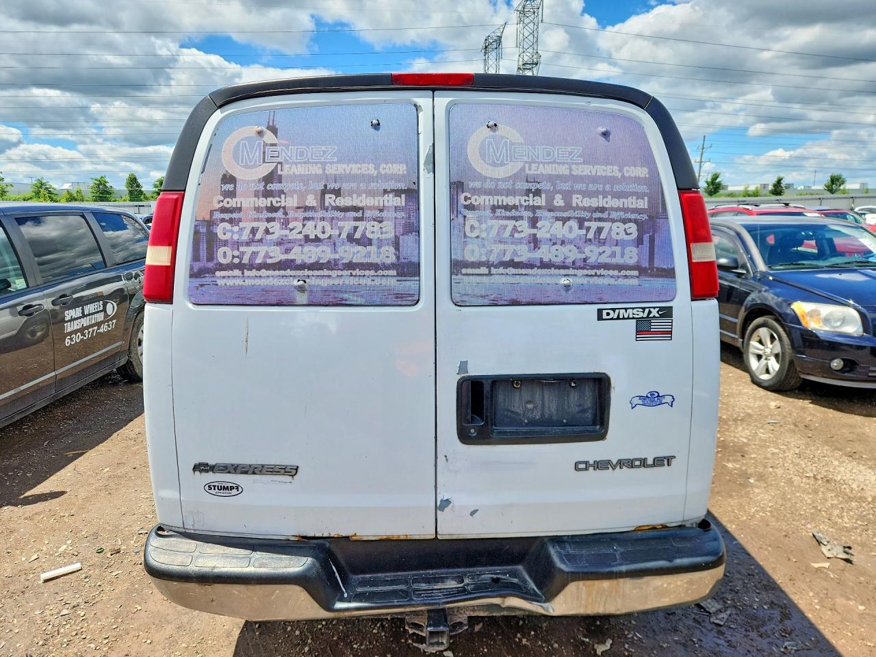 2004 Chevrolet Express G3500 White vin: 1GAHG39U241207388