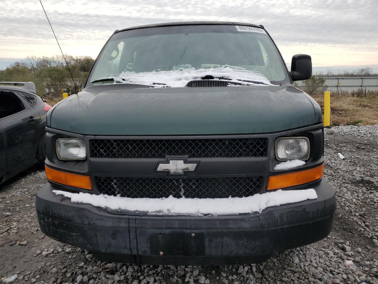 2005 Chevrolet Express G3500 Green vin: 1GAHG39U651214586