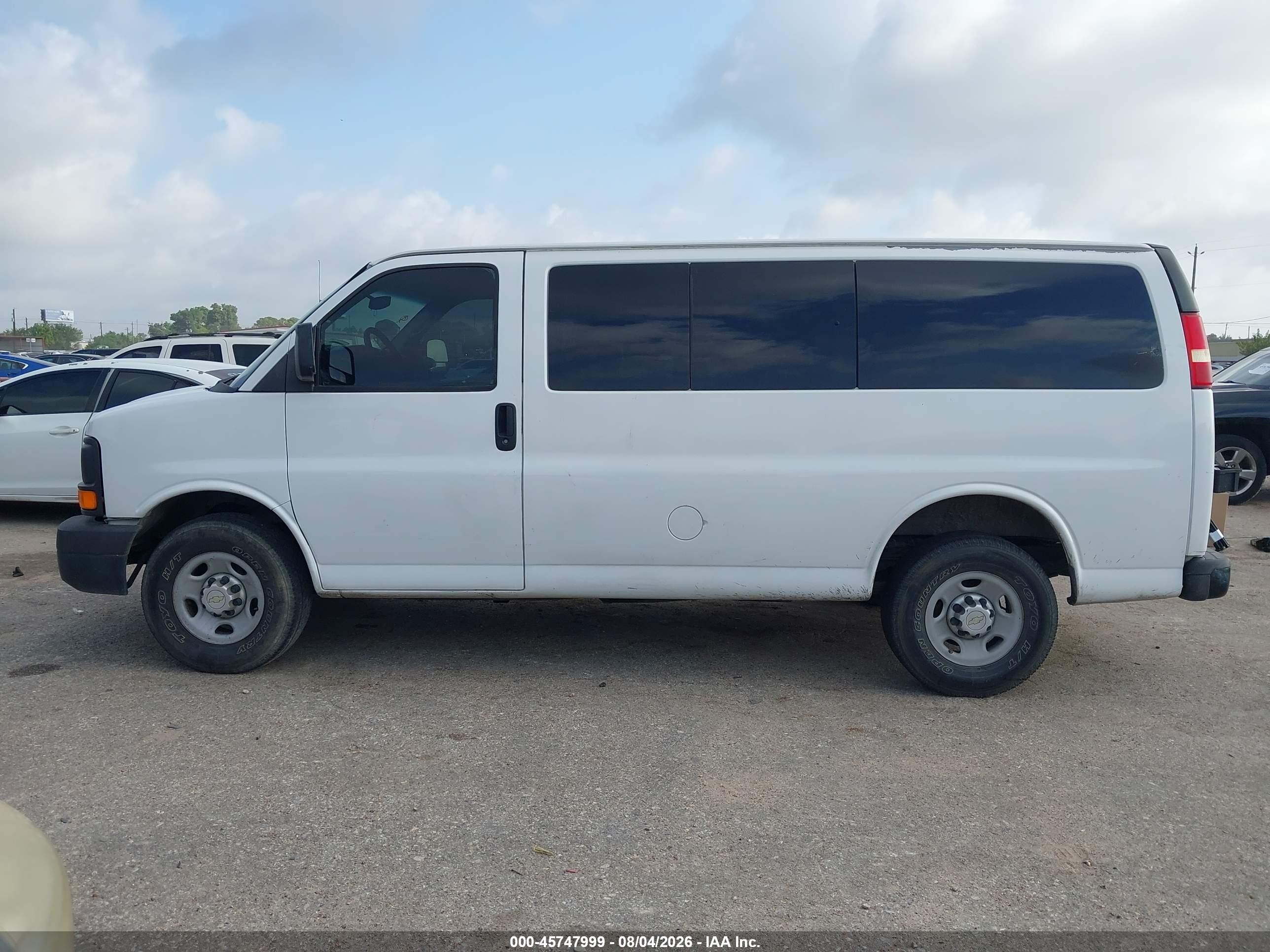 2014 Chevrolet Express 2500 Ls White vin: 1GAWGPFA0E1106487