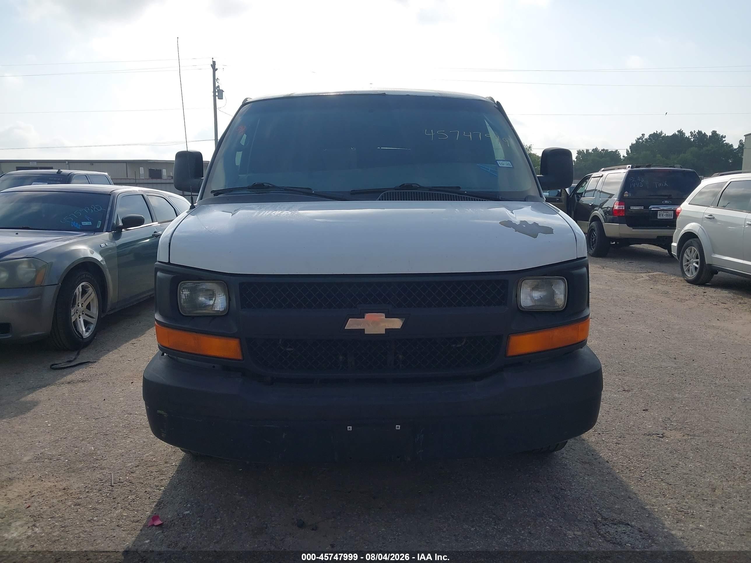 2014 Chevrolet Express 2500 Ls White vin: 1GAWGPFA0E1106487