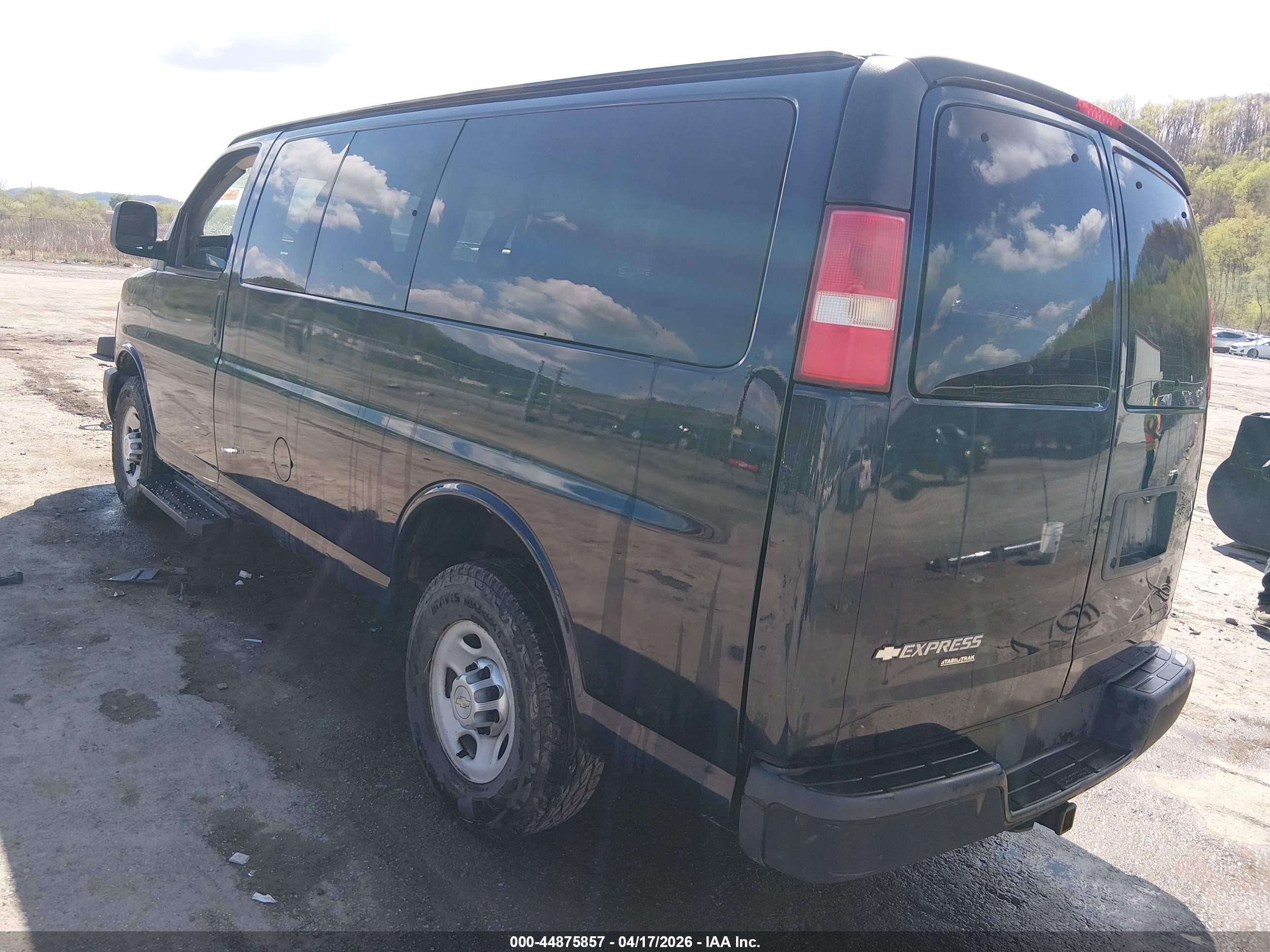 2012 Chevrolet Express 2500 Ls Dark Blue vin: 1GAWGPFA3C1195713