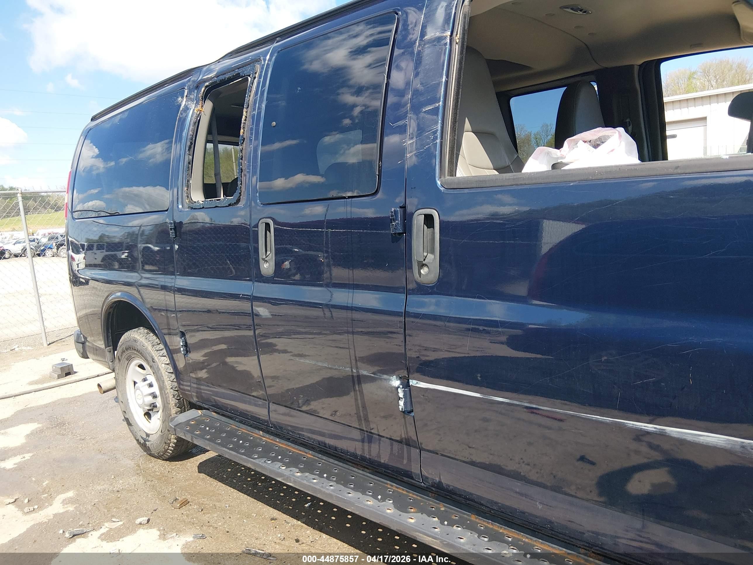 2012 Chevrolet Express 2500 Ls Dark Blue vin: 1GAWGPFA3C1195713