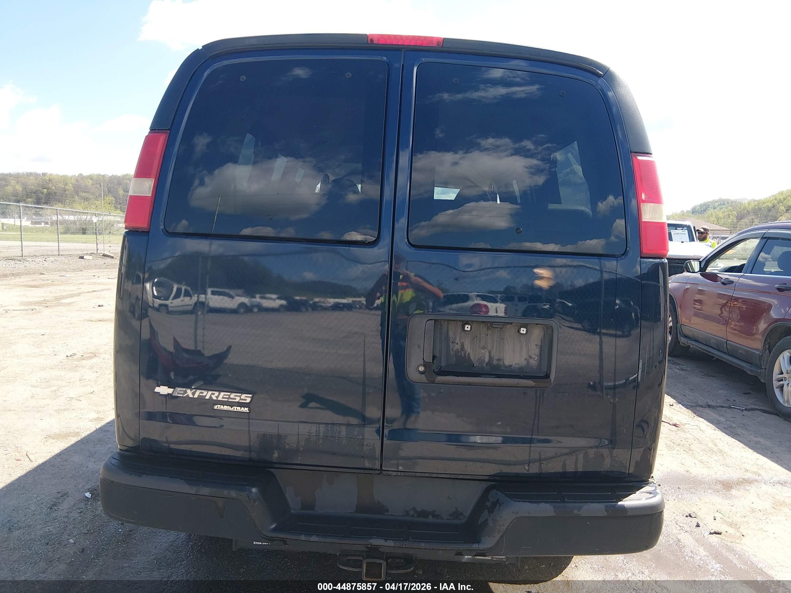 2012 Chevrolet Express 2500 Ls Dark Blue vin: 1GAWGPFA3C1195713