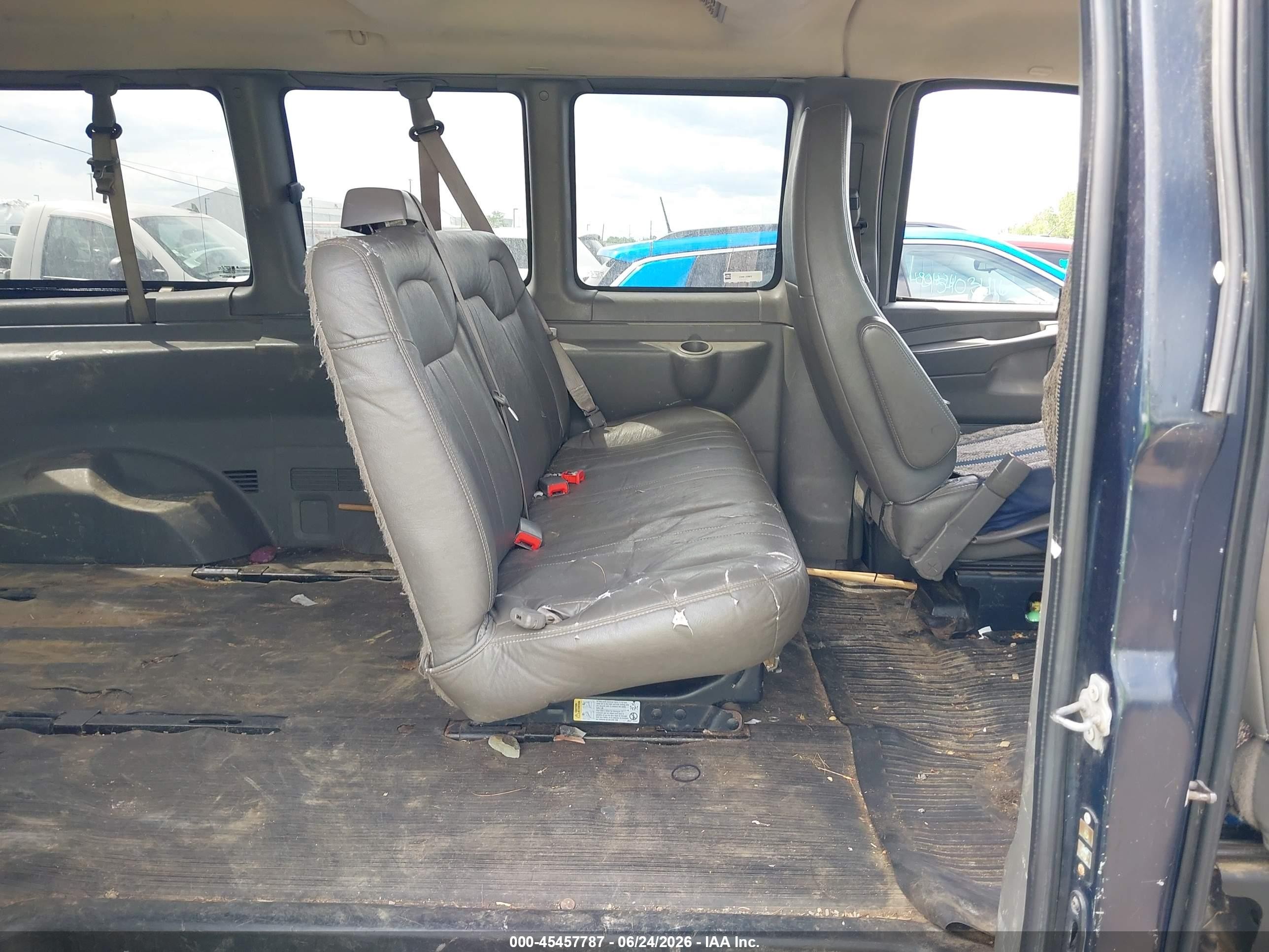 2012 Chevrolet Express 2500 Ls Blue vin: 1GAWGPFA6C1132248