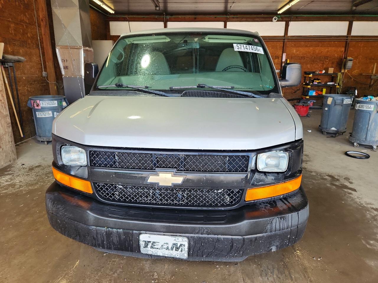 2014 Chevrolet Express G2500 Ls Silver vin: 1GAWGPFA8E1193846
