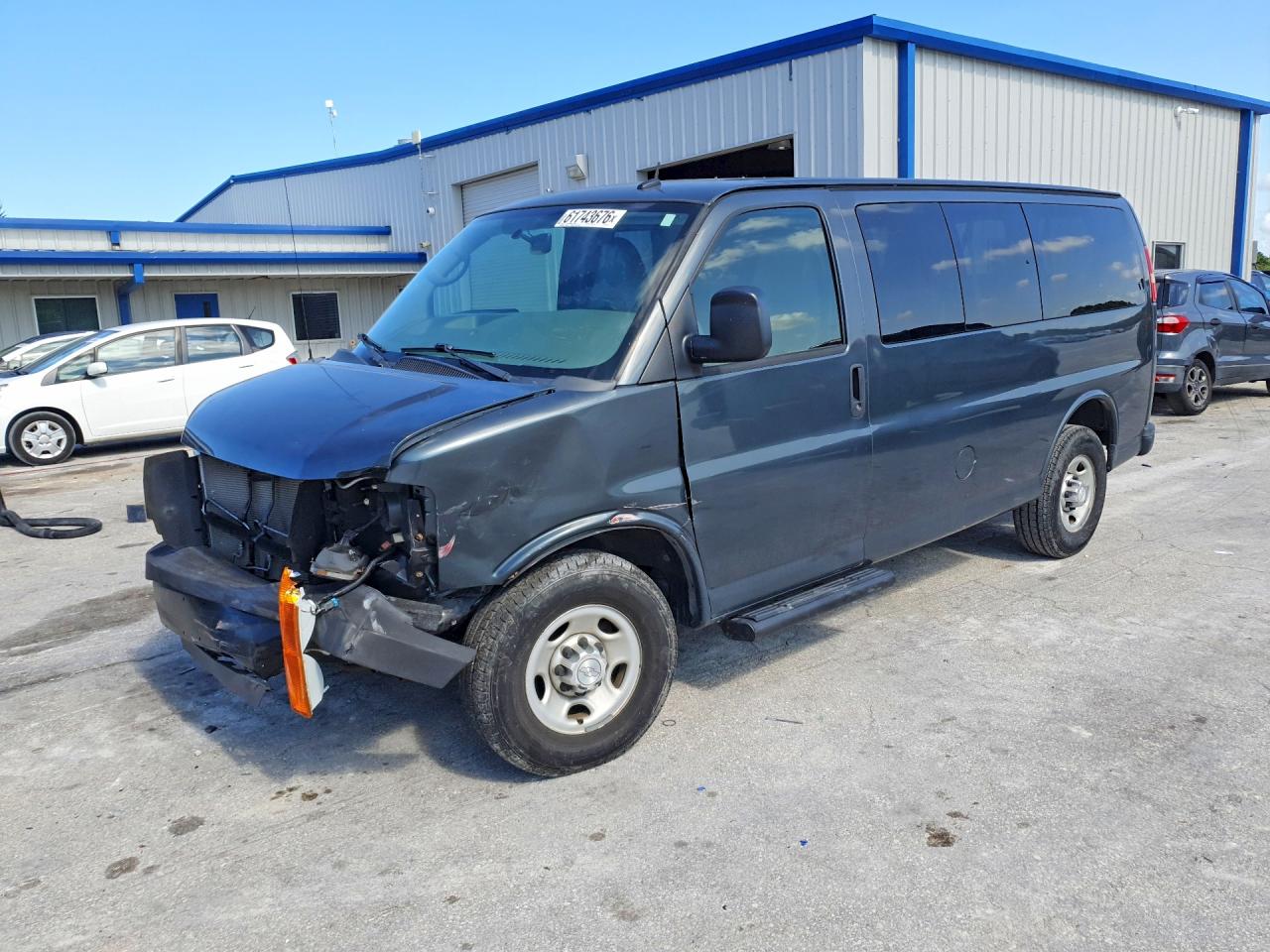 2015 Chevrolet Express G2500 Ls Gray vin: 1GAWGPFF2F1265279